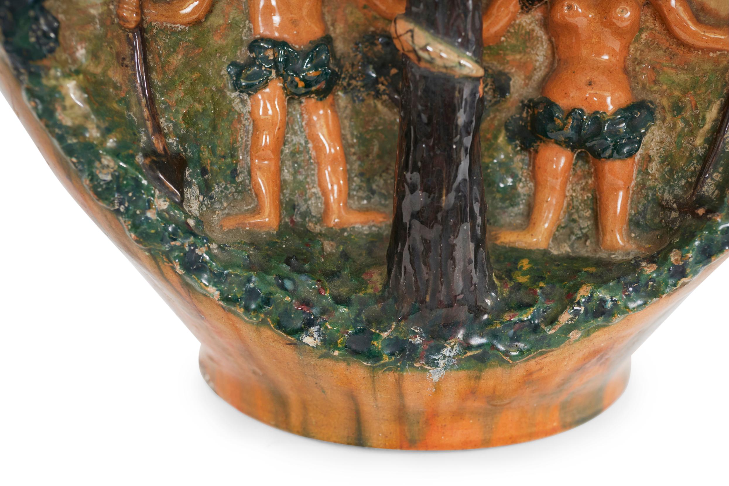 20th Century American Ceramic Decorative Jug For Sale 4