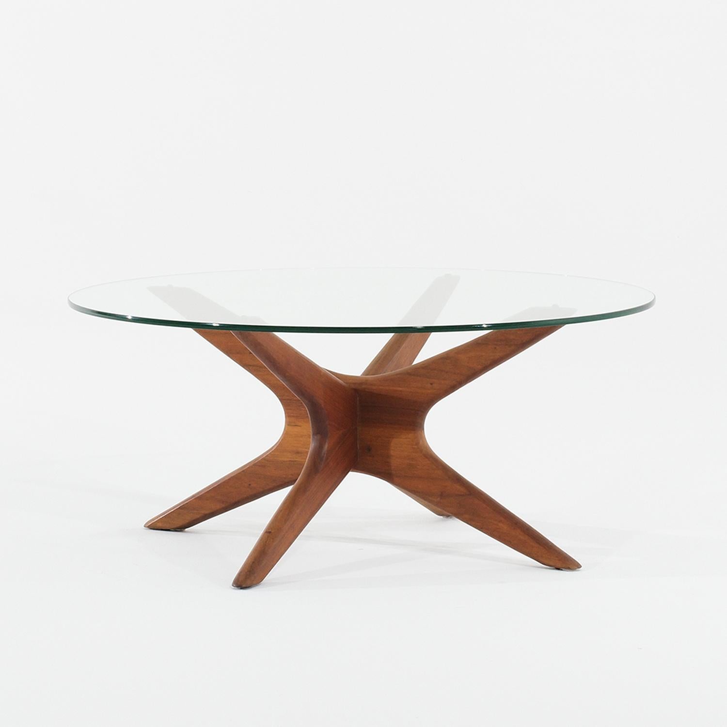 Fait main Table de canapé en noyer d'Adrian Pearsall, 20e siècle, American Craft Associates en vente