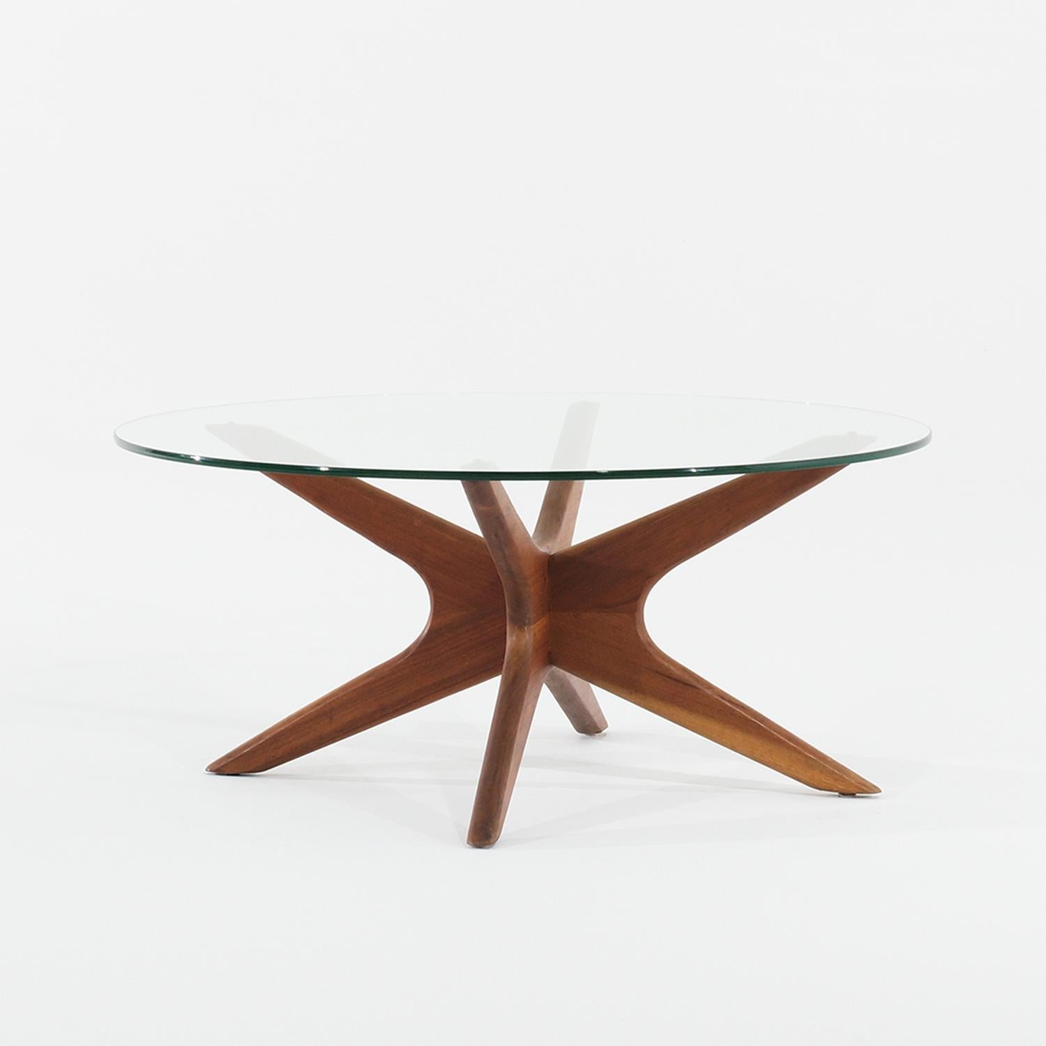 Américain Table de canapé en noyer d'Adrian Pearsall, 20e siècle, American Craft Associates en vente