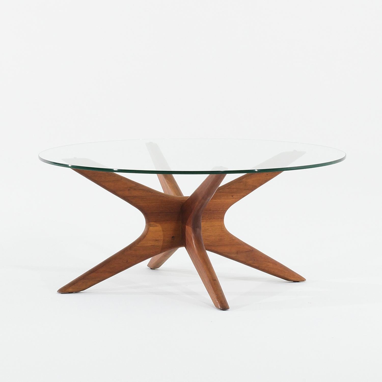 Mid-Century Modern Table de canapé en noyer d'Adrian Pearsall, 20e siècle, American Craft Associates en vente