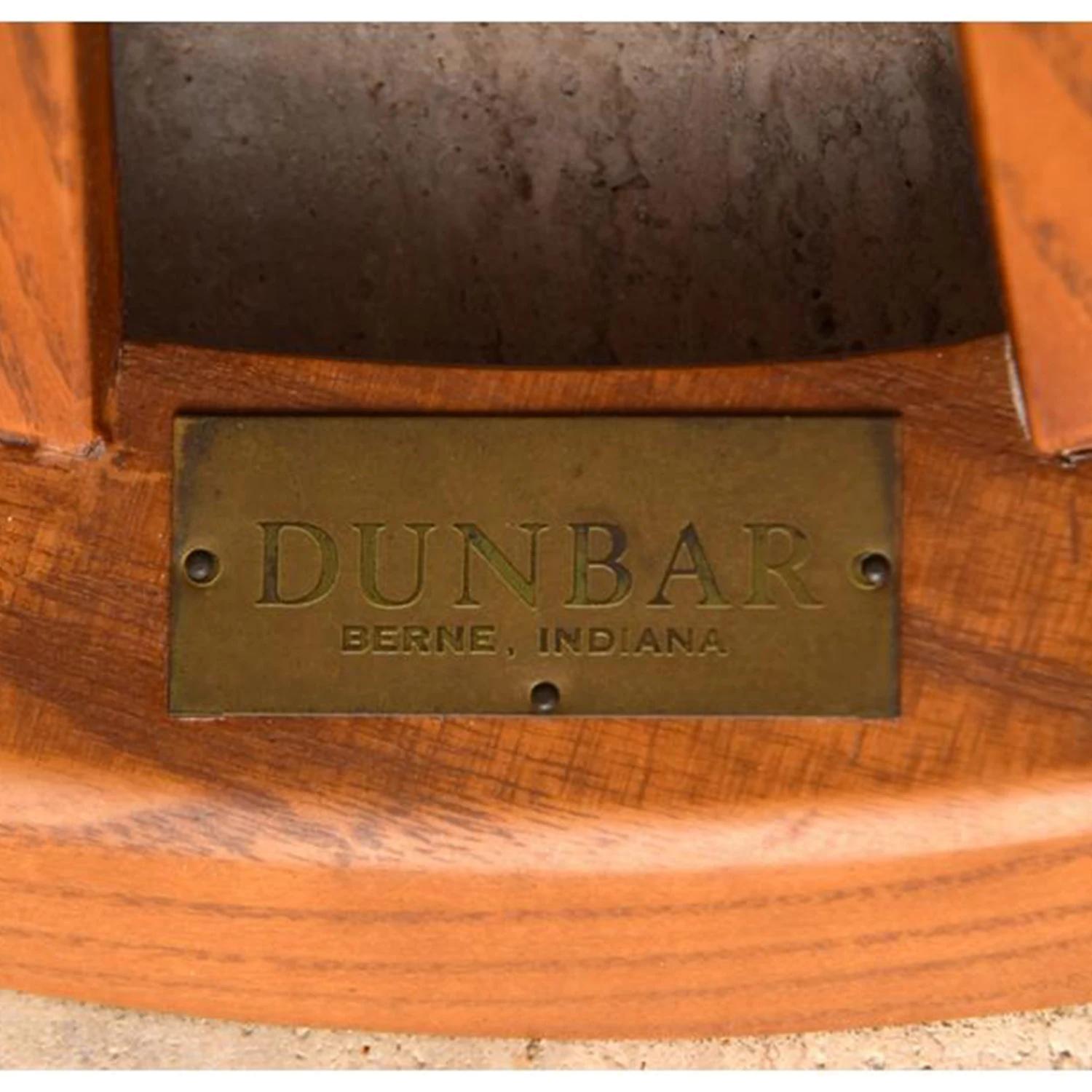 20th Century American Dunbar Sheaf of Wheat Walnut Sofa Table by Edward Wormley 1