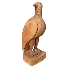 20th Century American Folk Art Carved Eagle