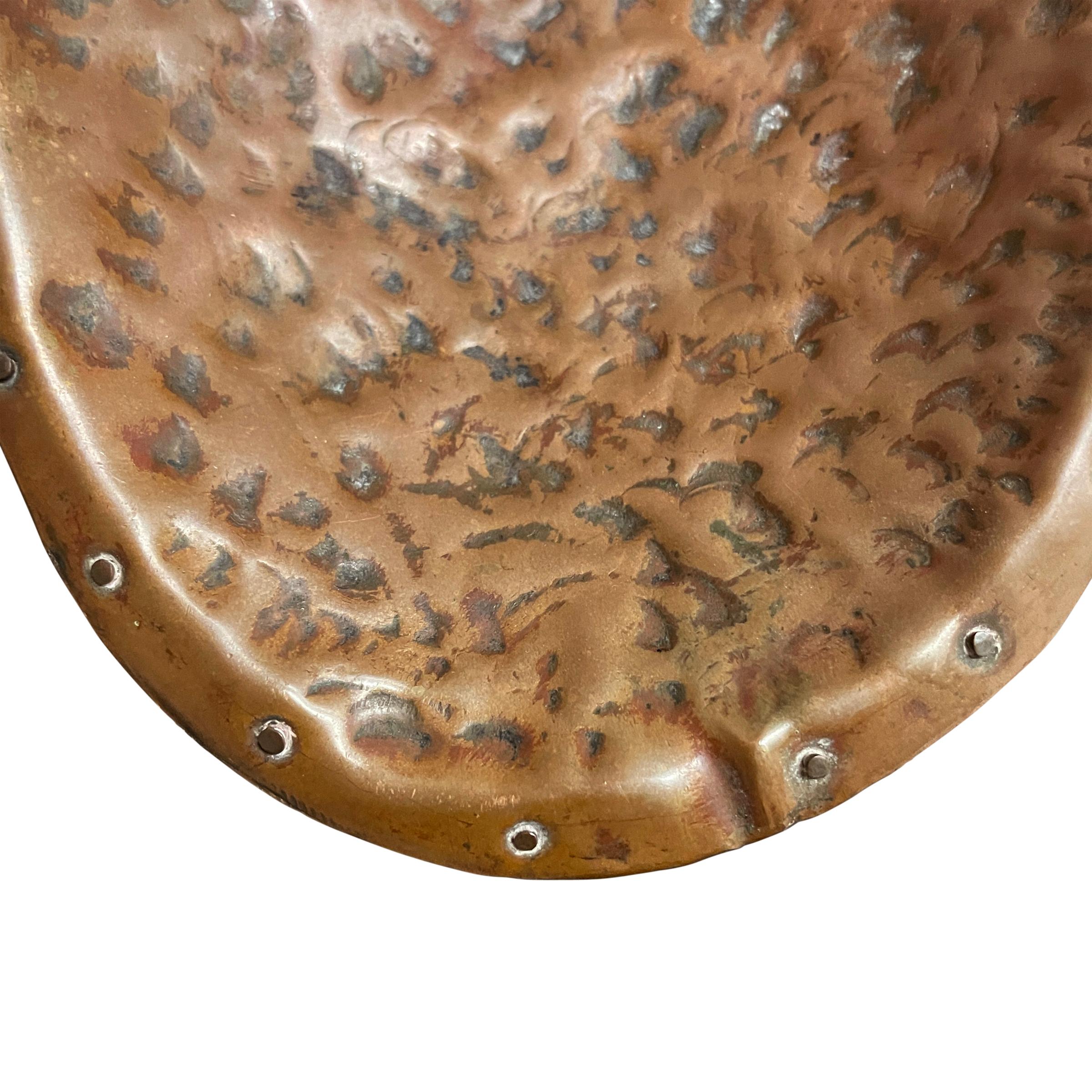 20th Century American Hammered Copper Bowl 7