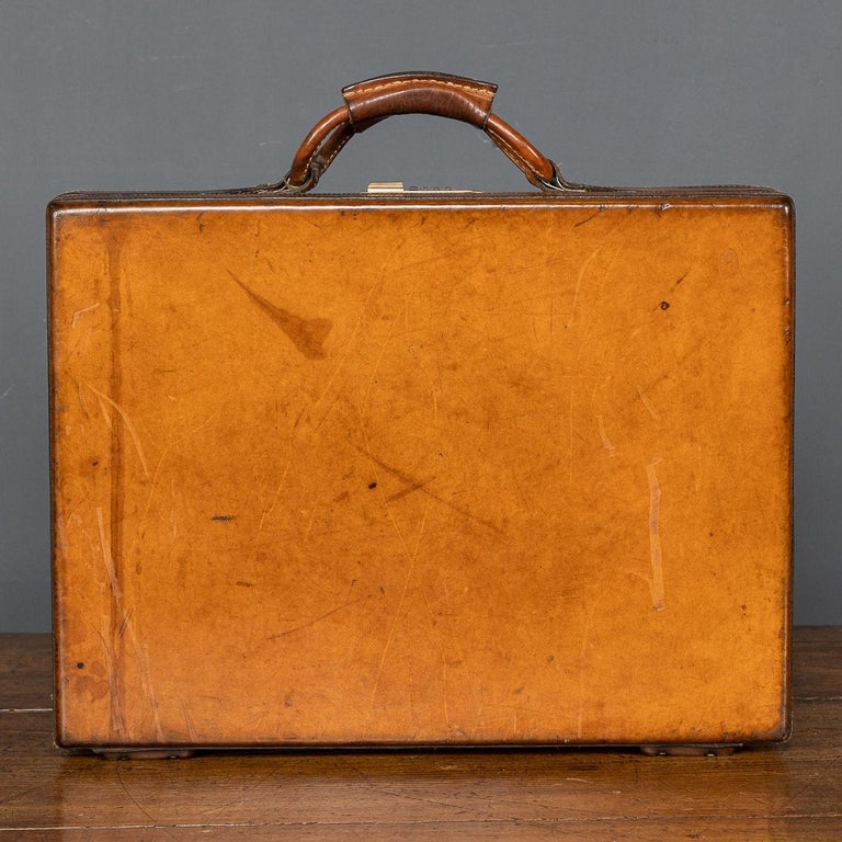 20th Century American Leather Briefcase by Hartmann, circa 1920 For Sale at  1stDibs