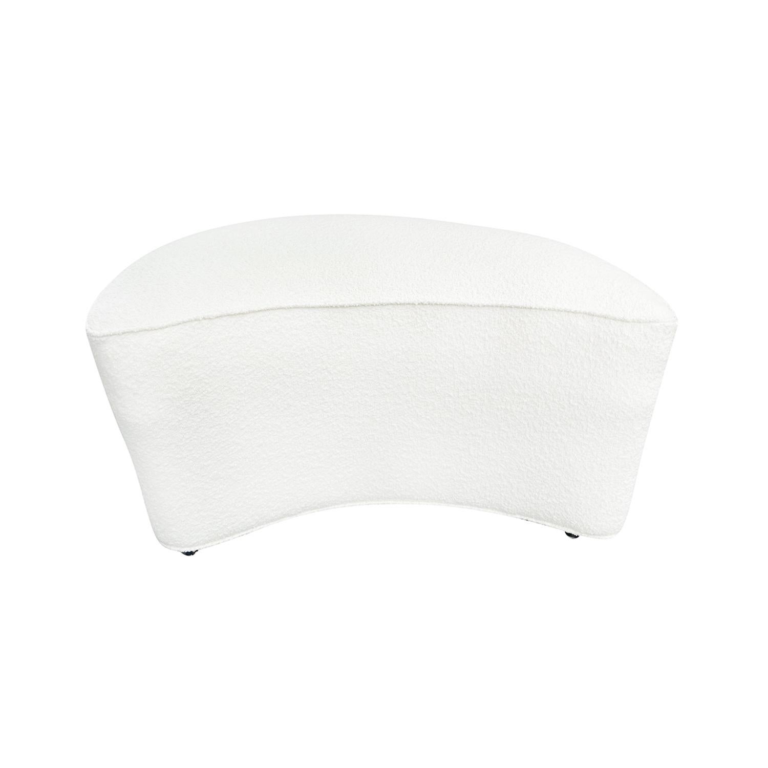 20ième siècle 20e siècle, chaise longue et pouf Nautilus américains de Vladimir Kagan en vente