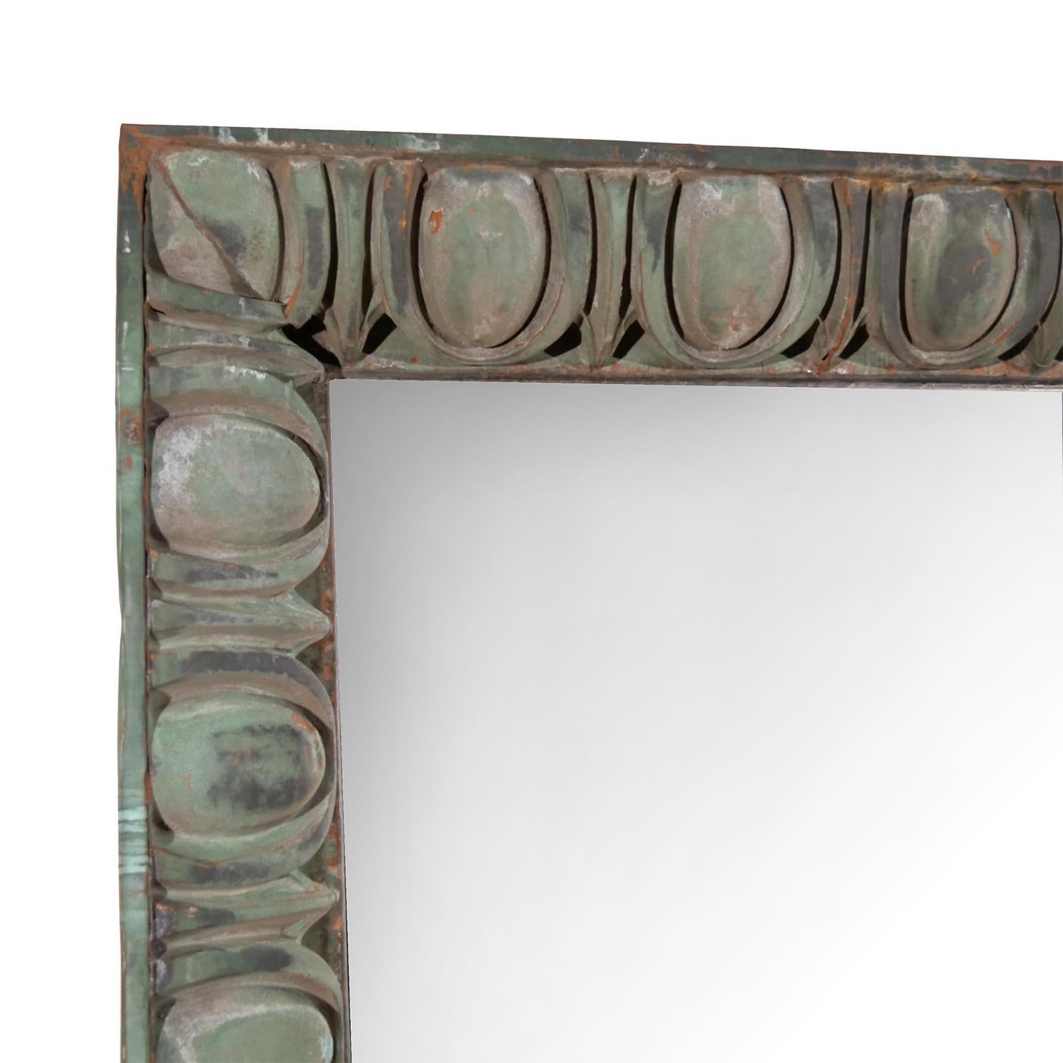 Art Deco 20th Century American Oversized Wall, Floor Mirror from the Rialto Theater