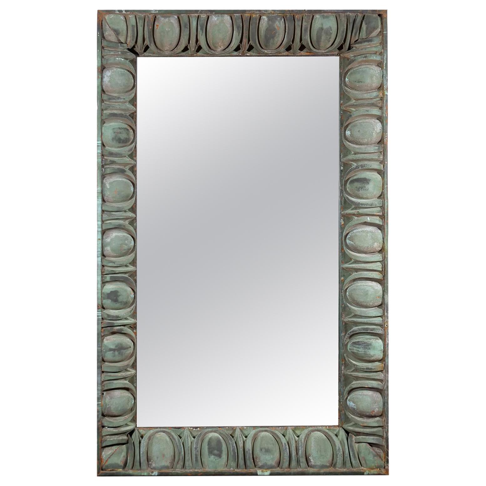 20th Century American Oversized Wall, Floor Mirror from the Rialto Theater