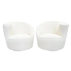 Amerikanisches Paar Preview Lounge Chairs des 20. Jahrhunderts von Vladimir Kagan