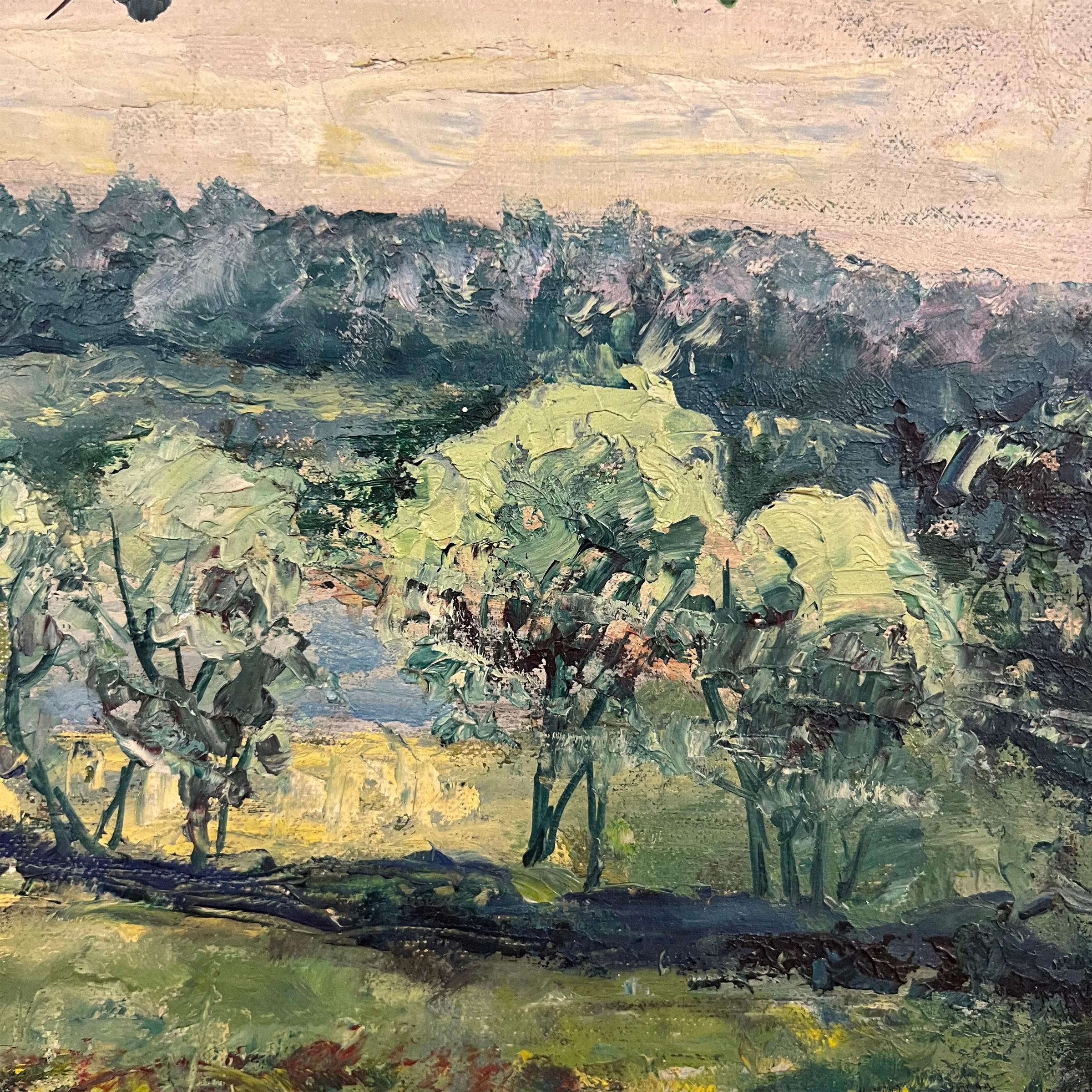 20th Century American Plein Air Landscape Painting 10