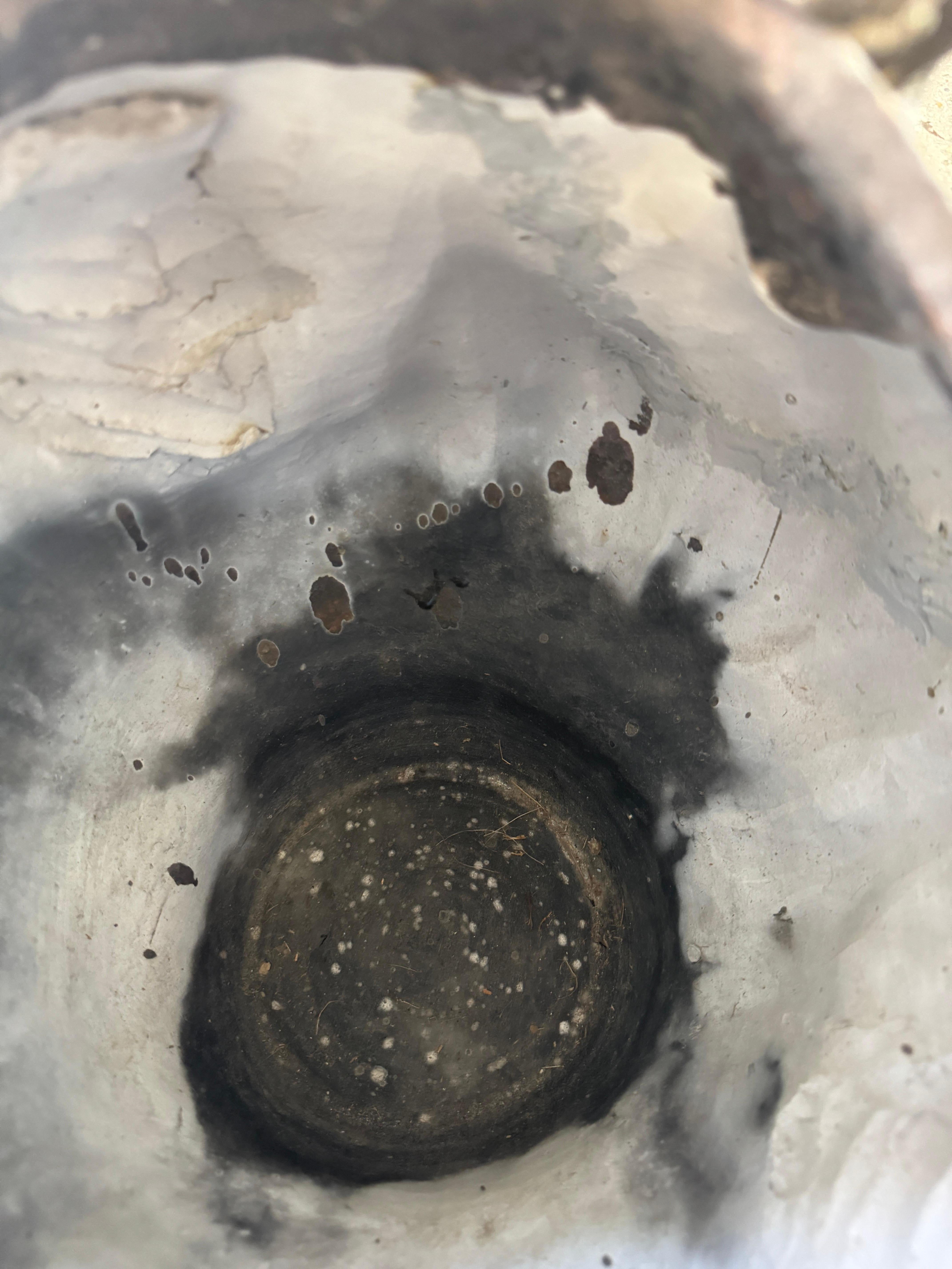 Studio Pottery americano del 20° secolo con manico Raku in stile giapponese Wabi-Sabi in vendita 5