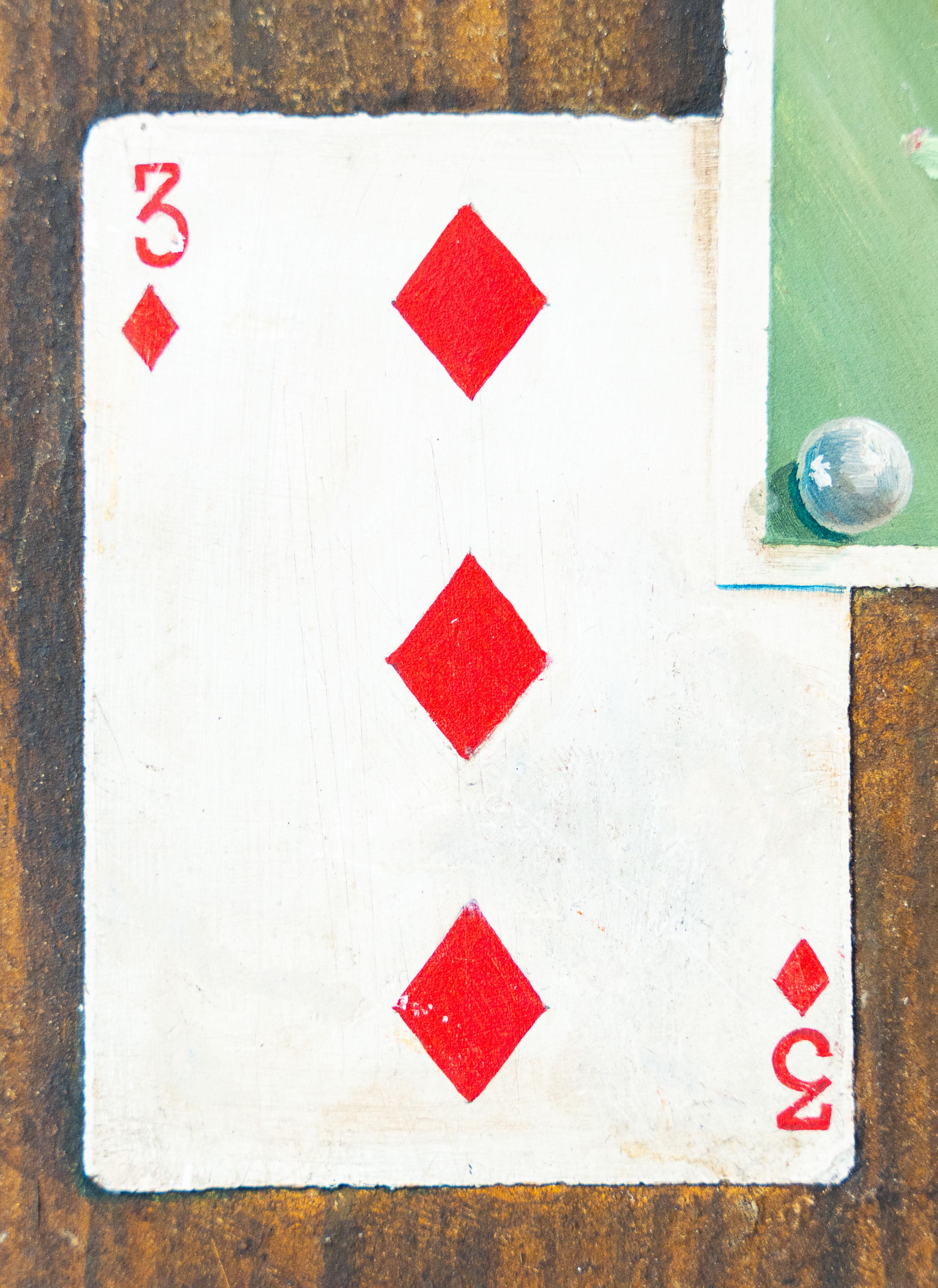 trompe l'oeil - American Realist Painting by 20th century American School