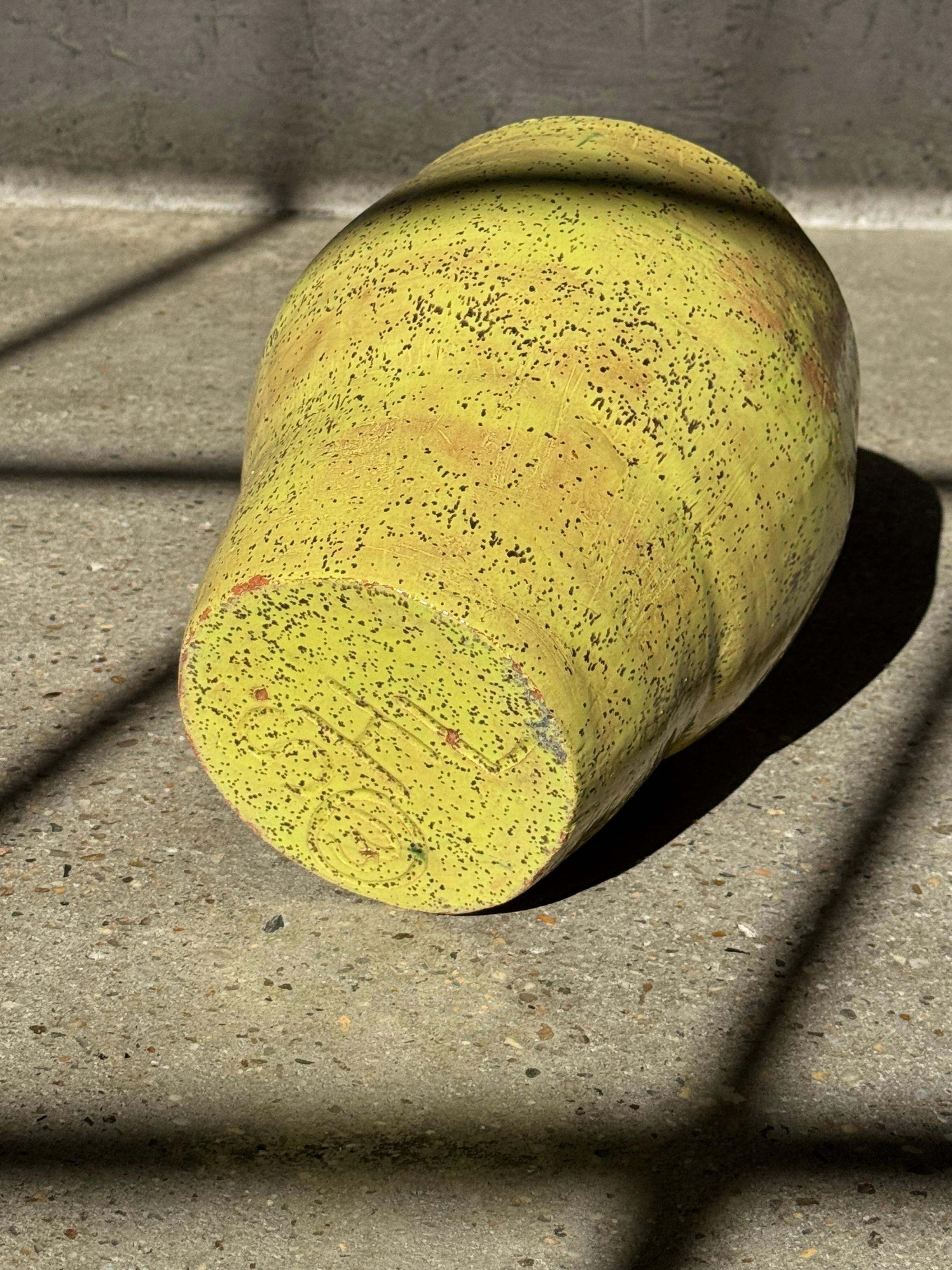 Studio Pottery americano del 20th Century in Citron in vendita 1