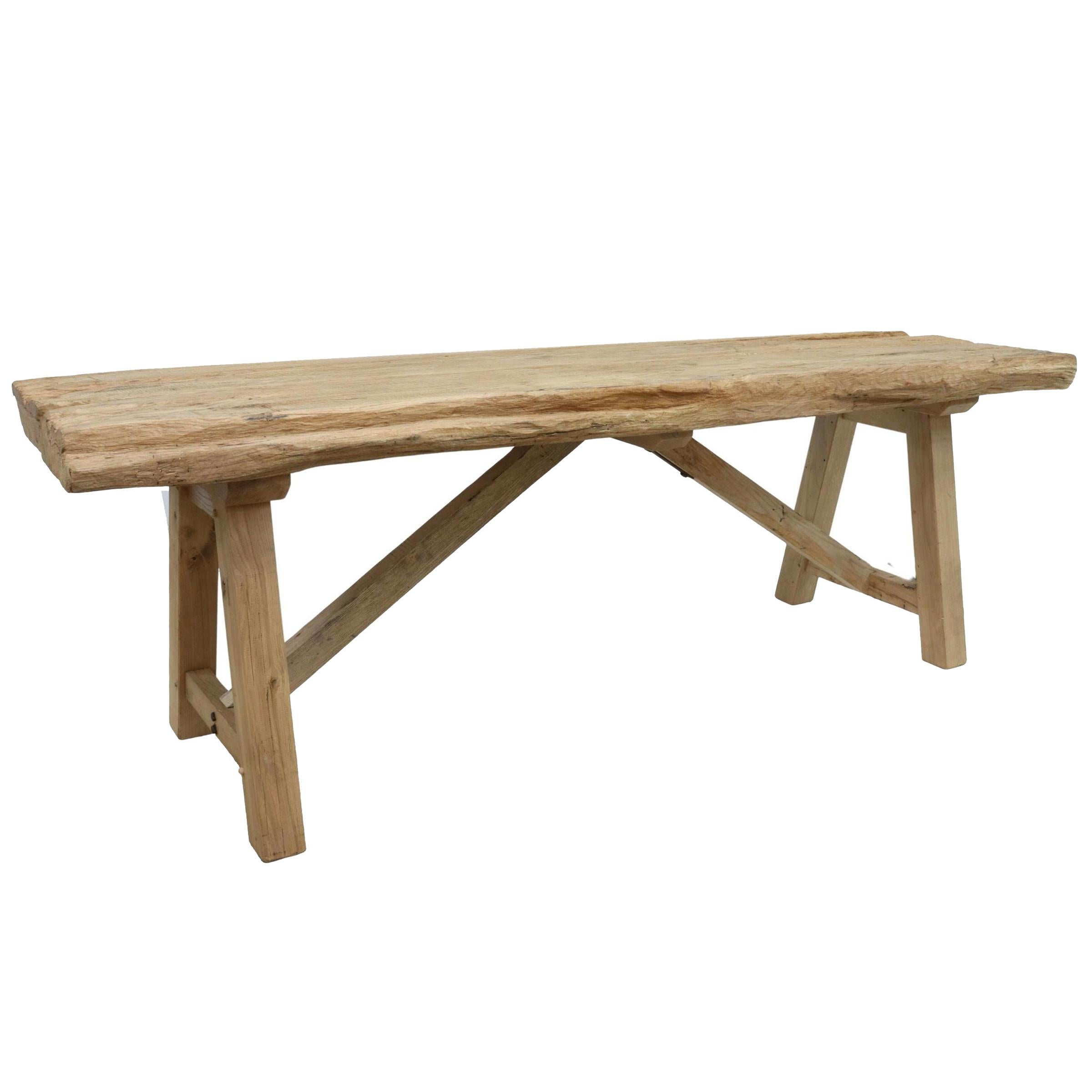 20th Century American Trestle Table In Good Condition In Chicago, IL