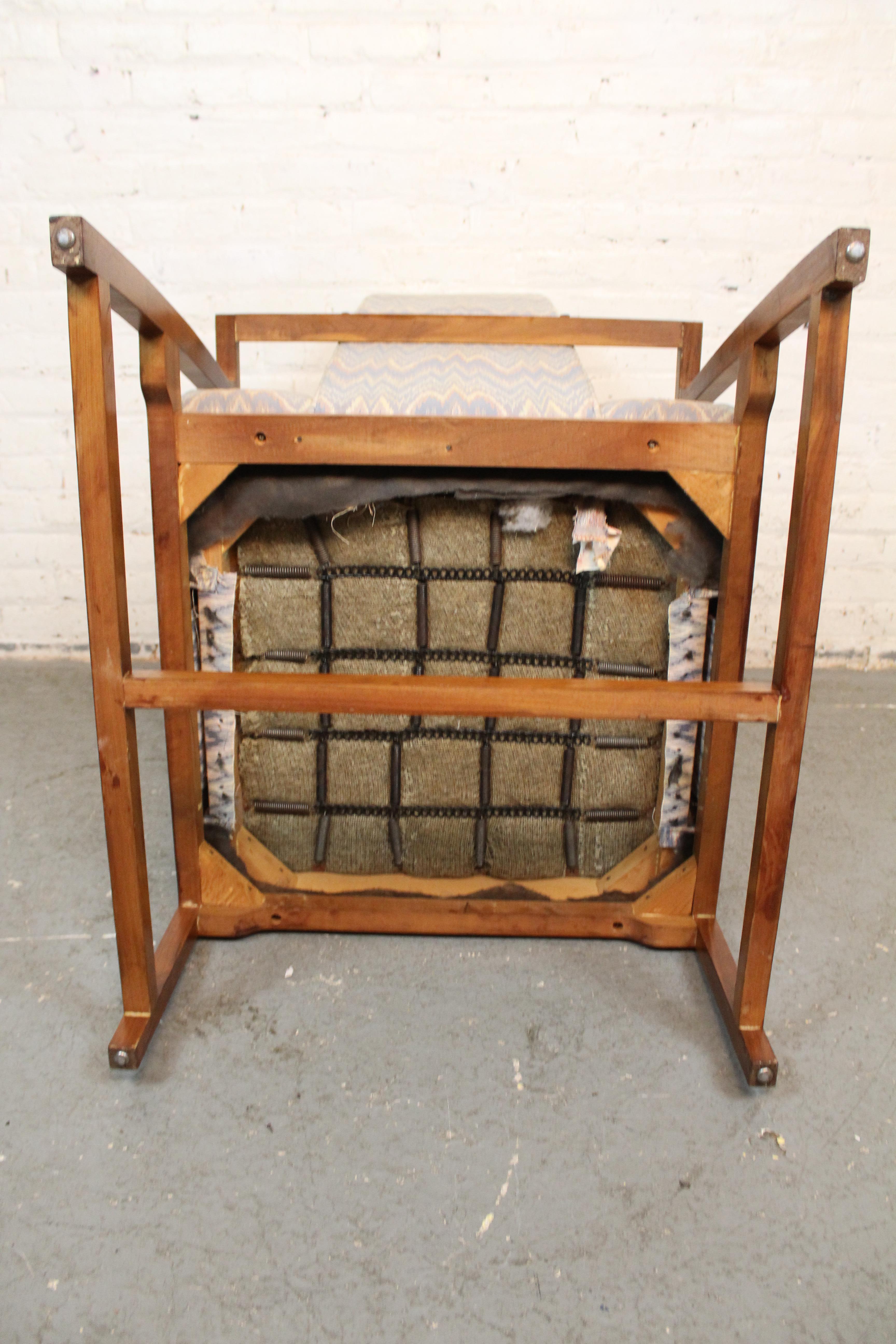 Sedia da trono vintage 