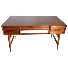 20th Century American Walnut Desk in the Style of Paul Frankl