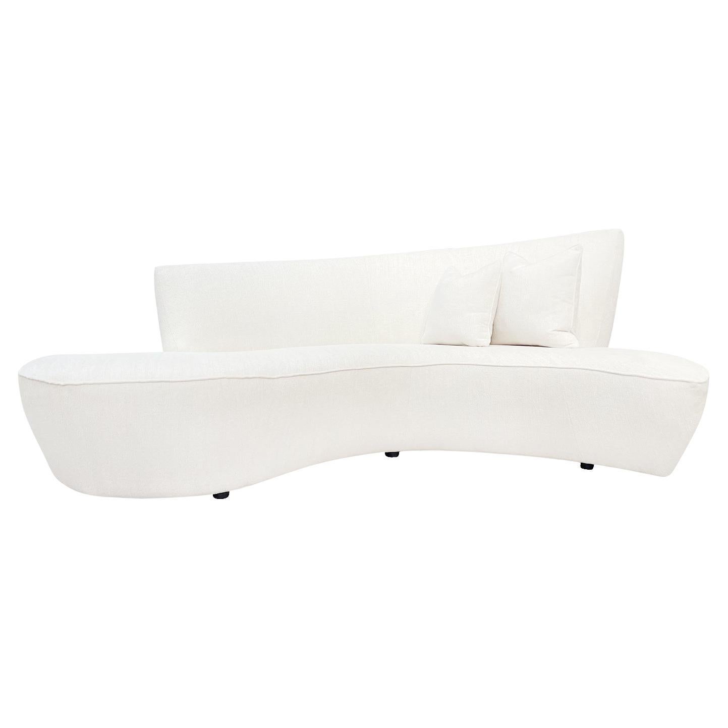 20th Century American Weiman Bilbao Four Seater Sofa, Canapé by Vladimir Kagan For Sale