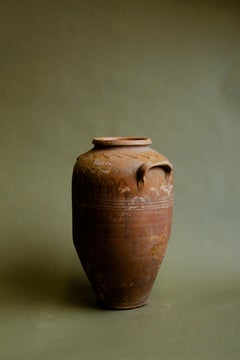 Vaso portaoggetti in terracotta anatolica del XX secolo
