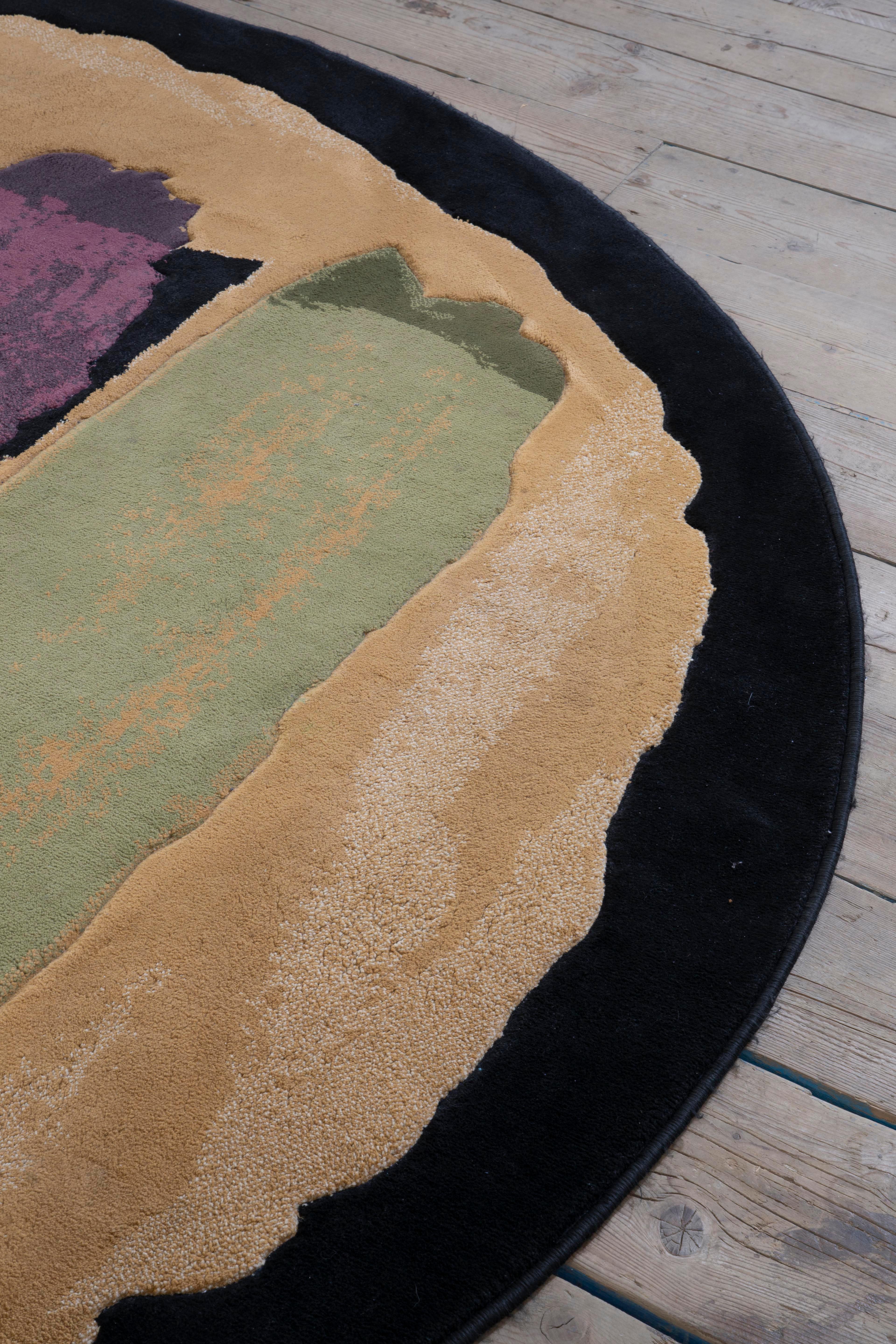 20th Century, Andy Warhol for Sphinx Round Rug in vendita 3