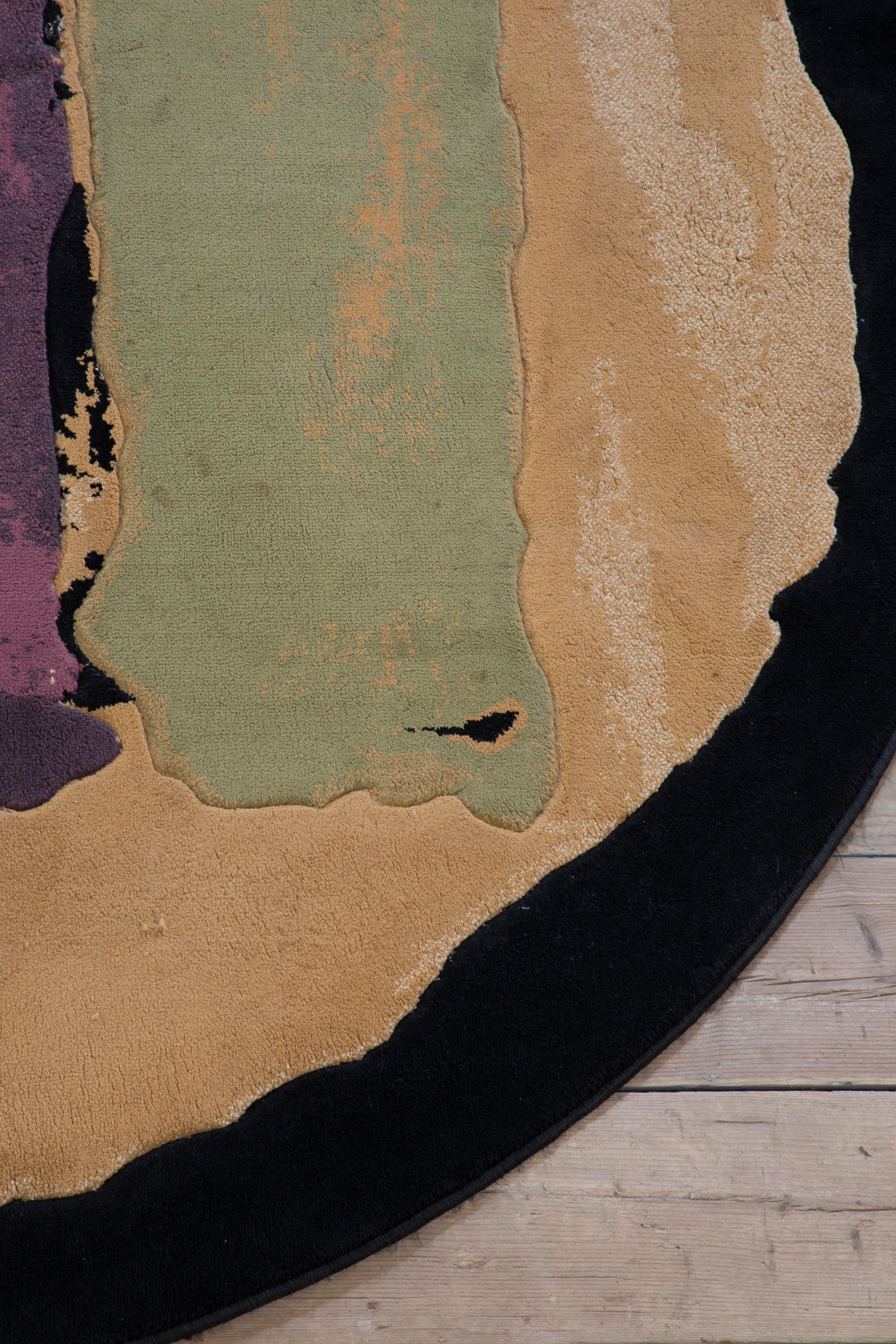 20th Century, Andy Warhol for Sphinx Round Rug in vendita 1