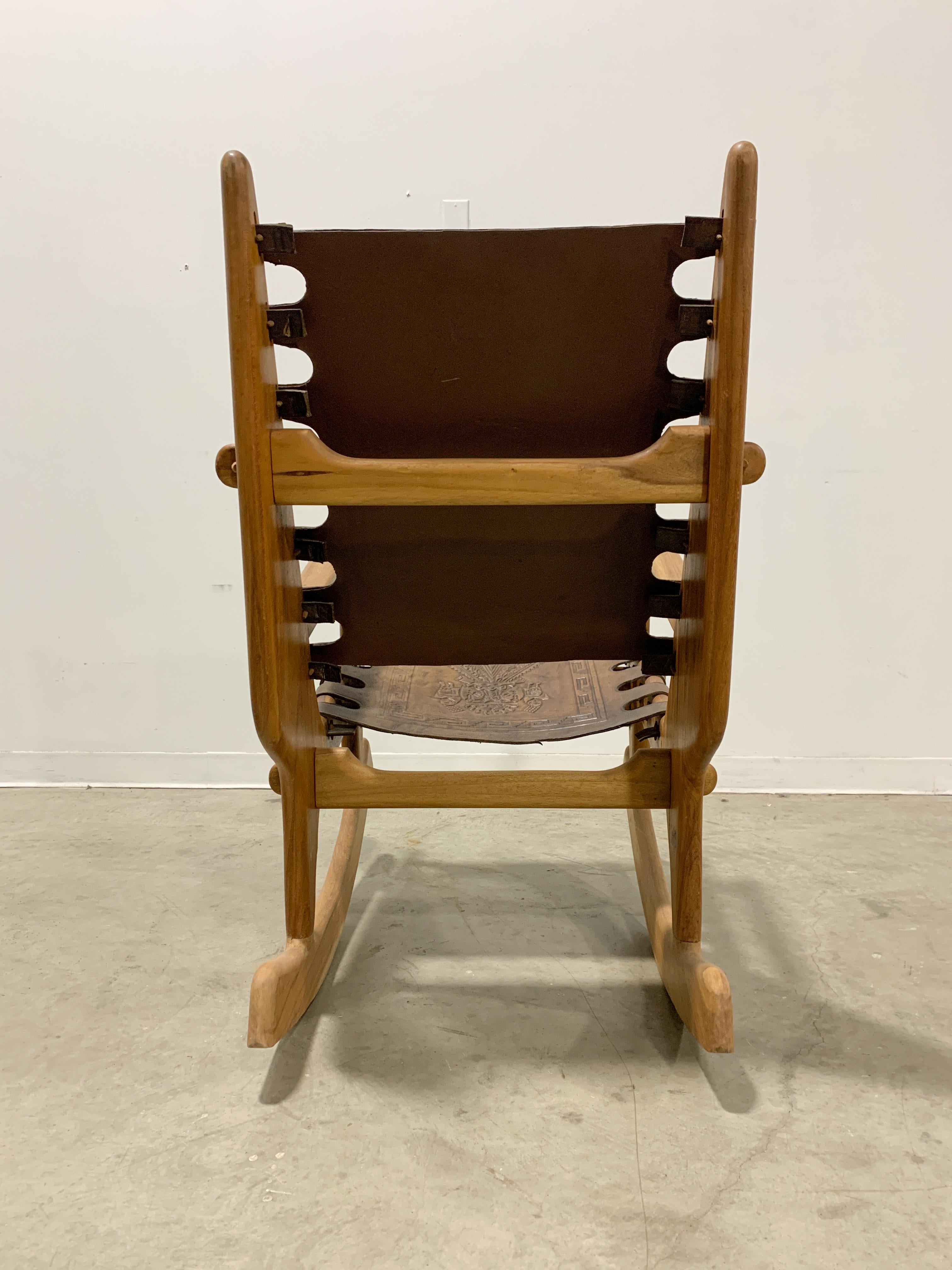 20th Century Angel Pazmino Rocker Lounge Chair 4