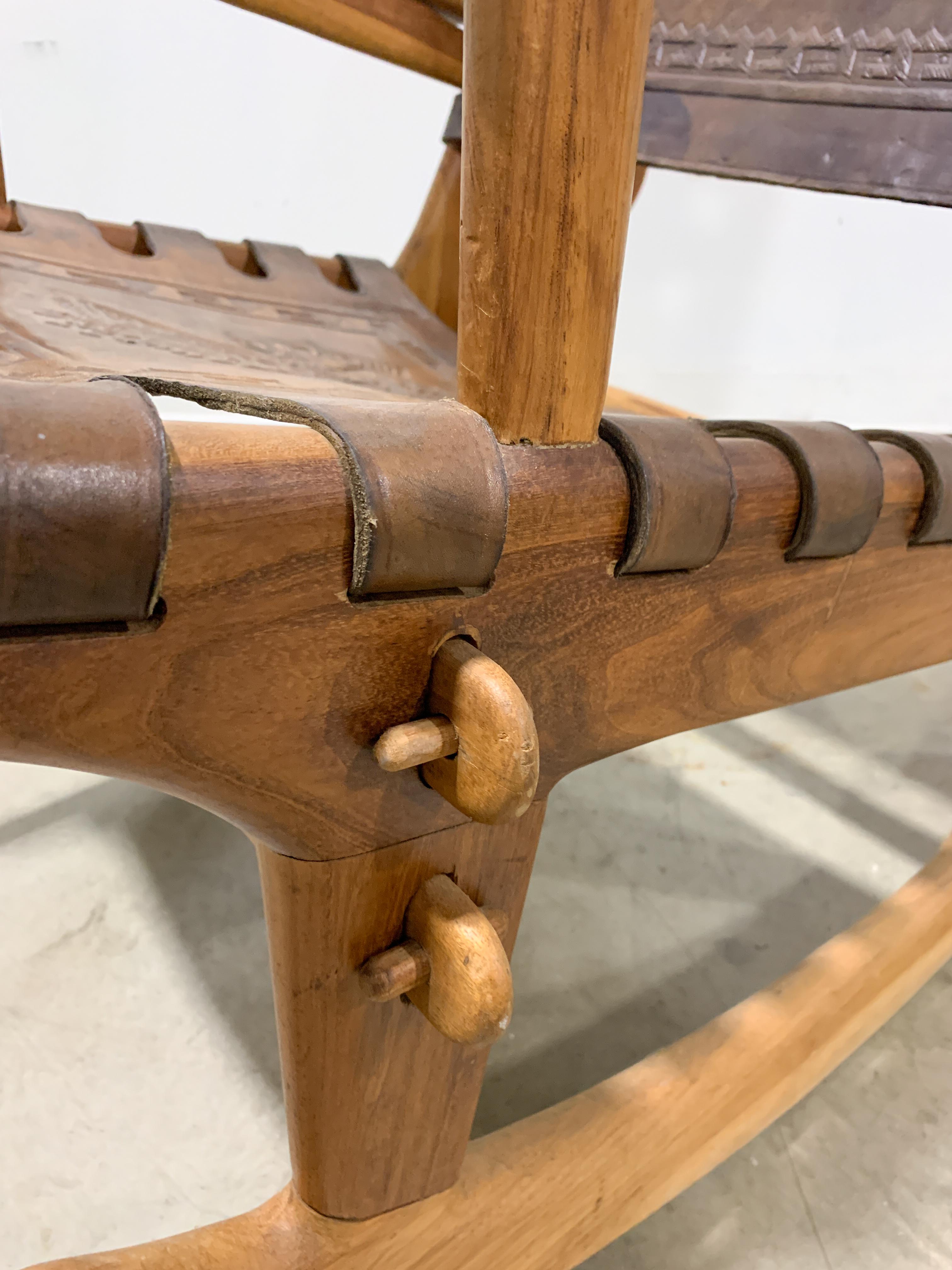 20th Century Angel Pazmino Rocker Lounge Chair at 1stDibs | adirondack ...