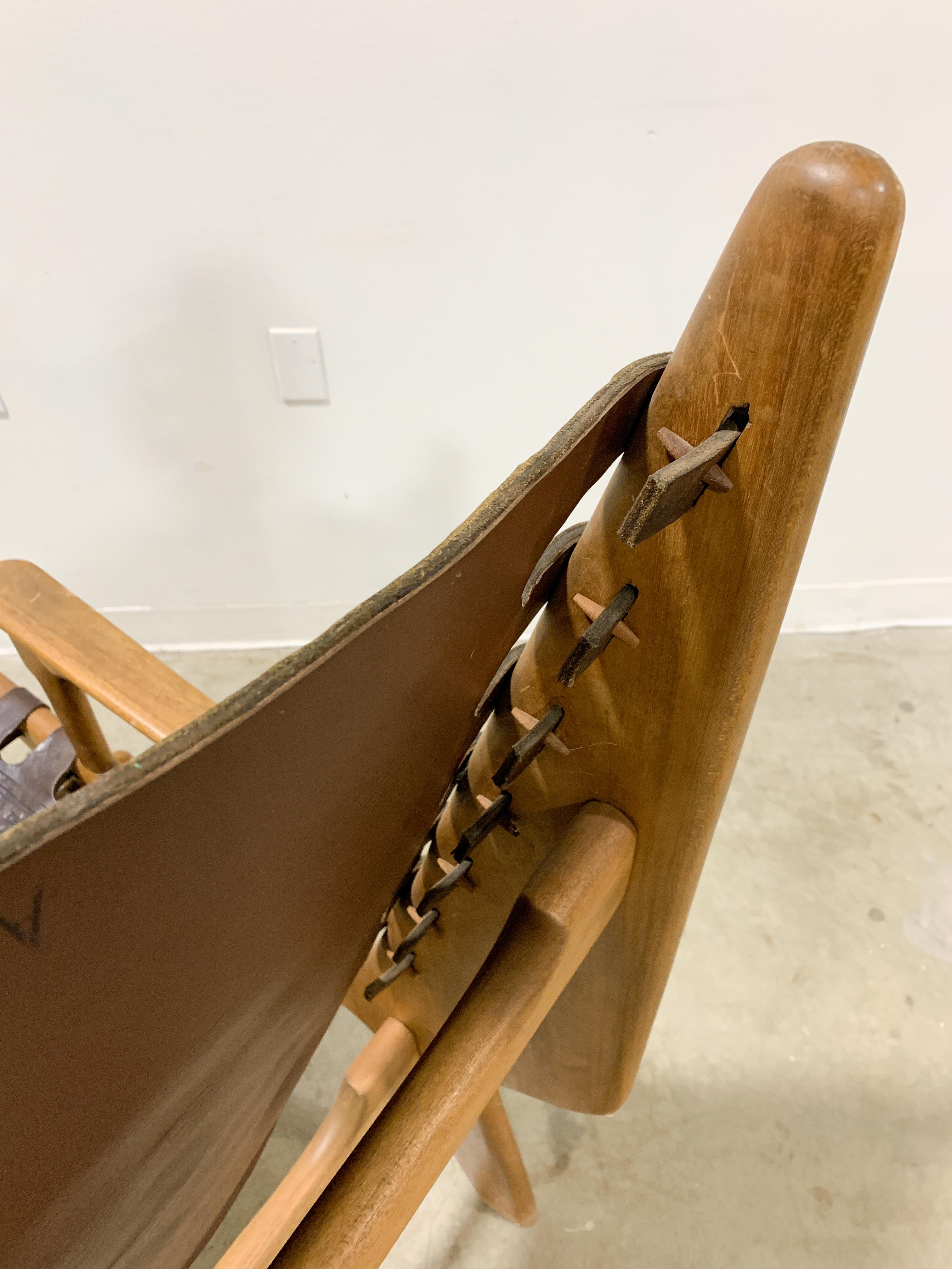 Mid Century Modern Angel Pazmino Throne Chair For Sale 2