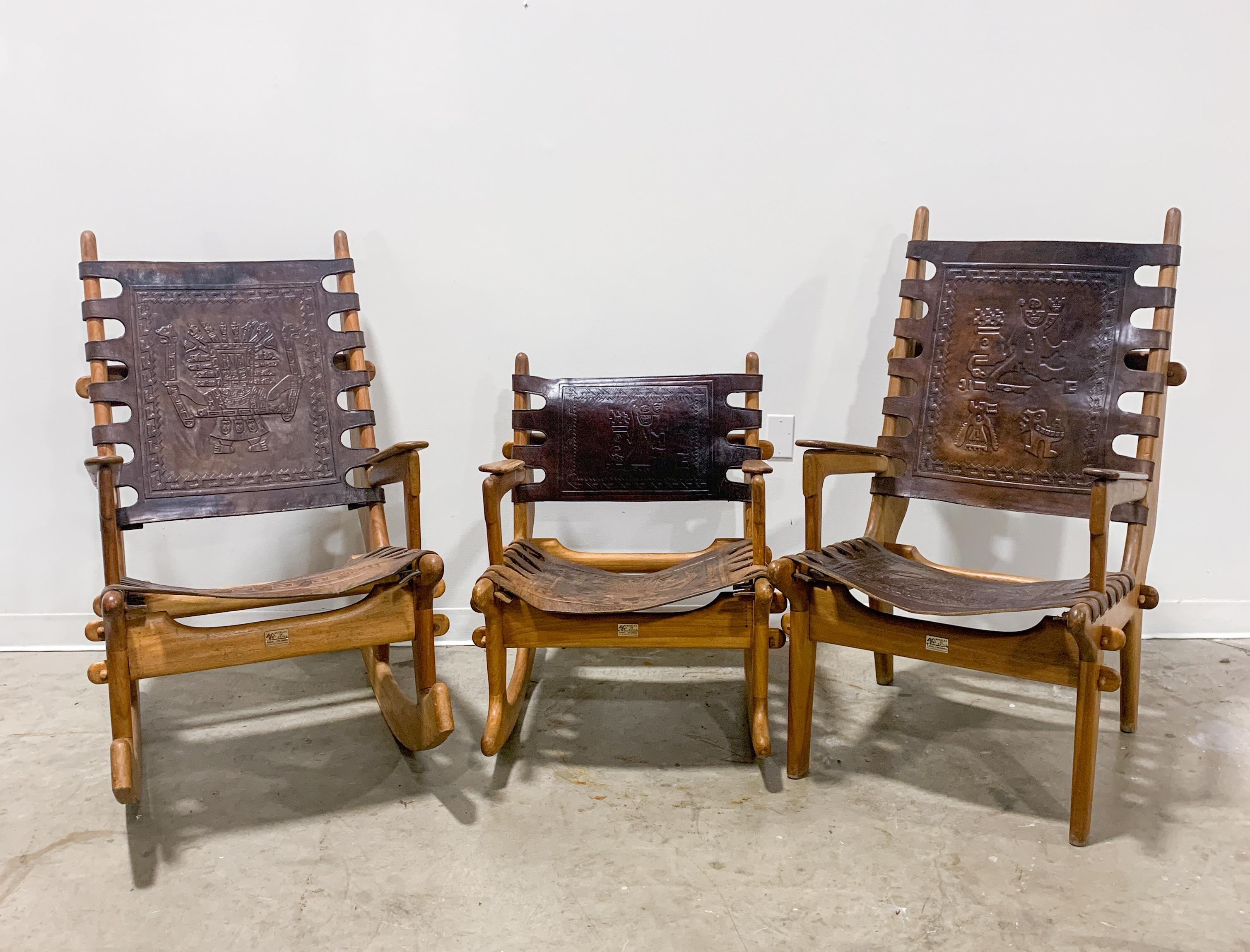 Chaise trône Angel Pazmino moderne du milieu du siècle dernier  en vente 11