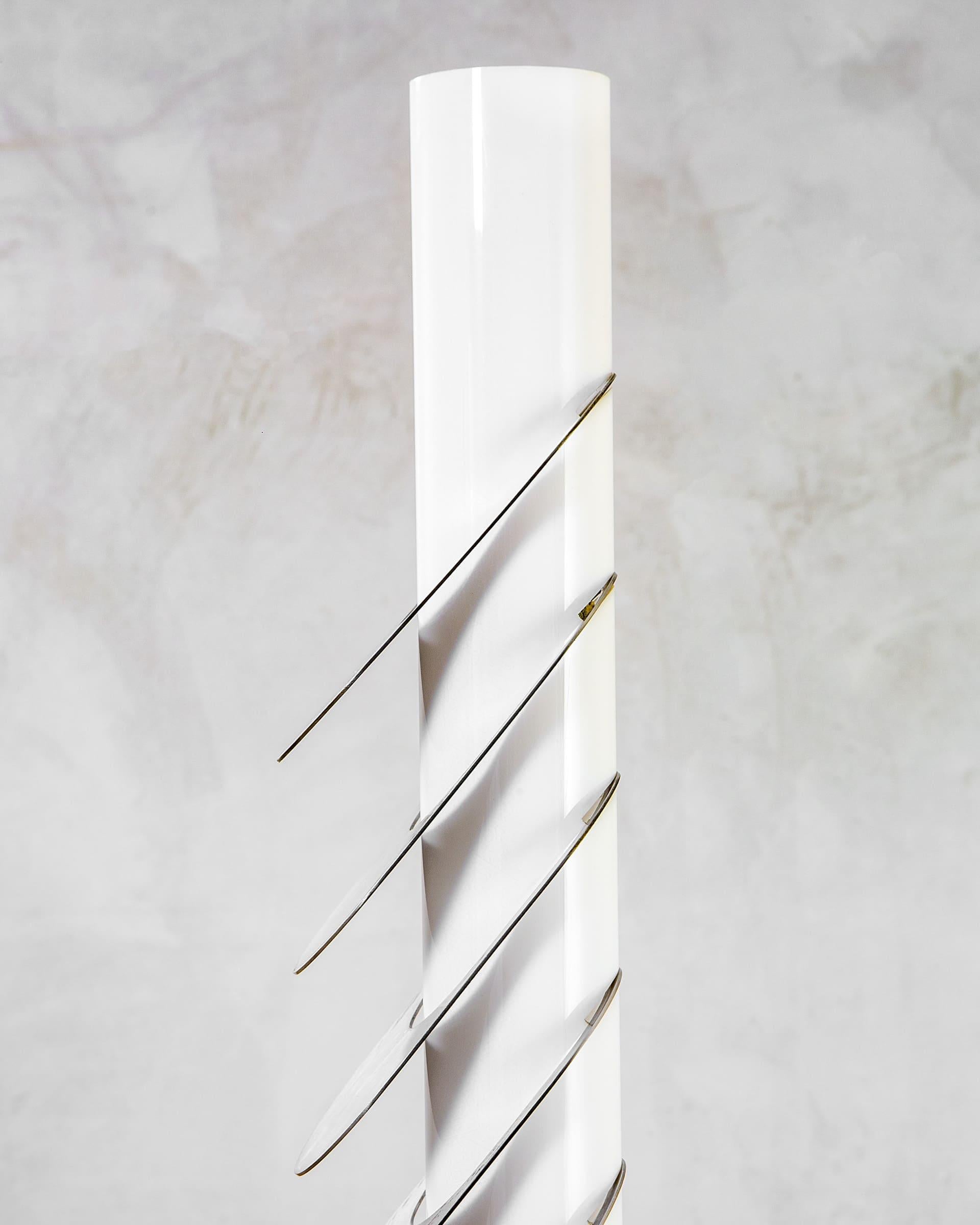 20e siècle, Angelo Lelii pour Arredoluce Lampadaire Mod. 14102 Zodiac Bon état - En vente à Turin, Turin