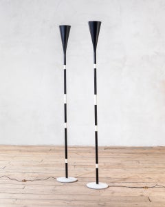 20th Century, Angelo Lelii for Arredoluce Pair of Floor Lamps
