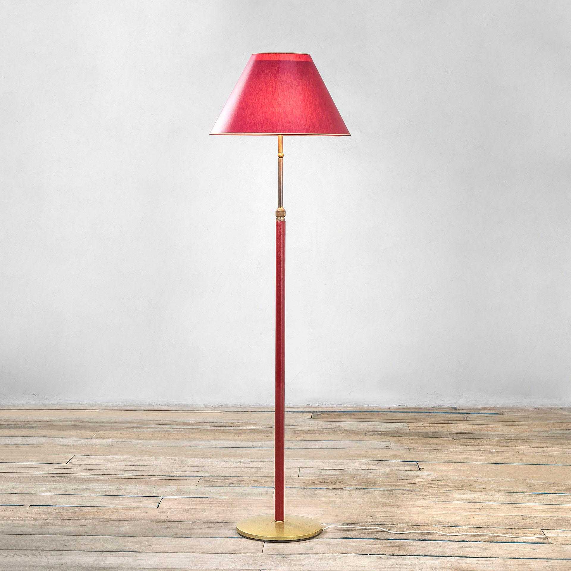 Mid-Century Modern 20th Century Angelo Lelii Mod Tris Floor Lamp Arredoluce Adjustable Diffuser 50s For Sale
