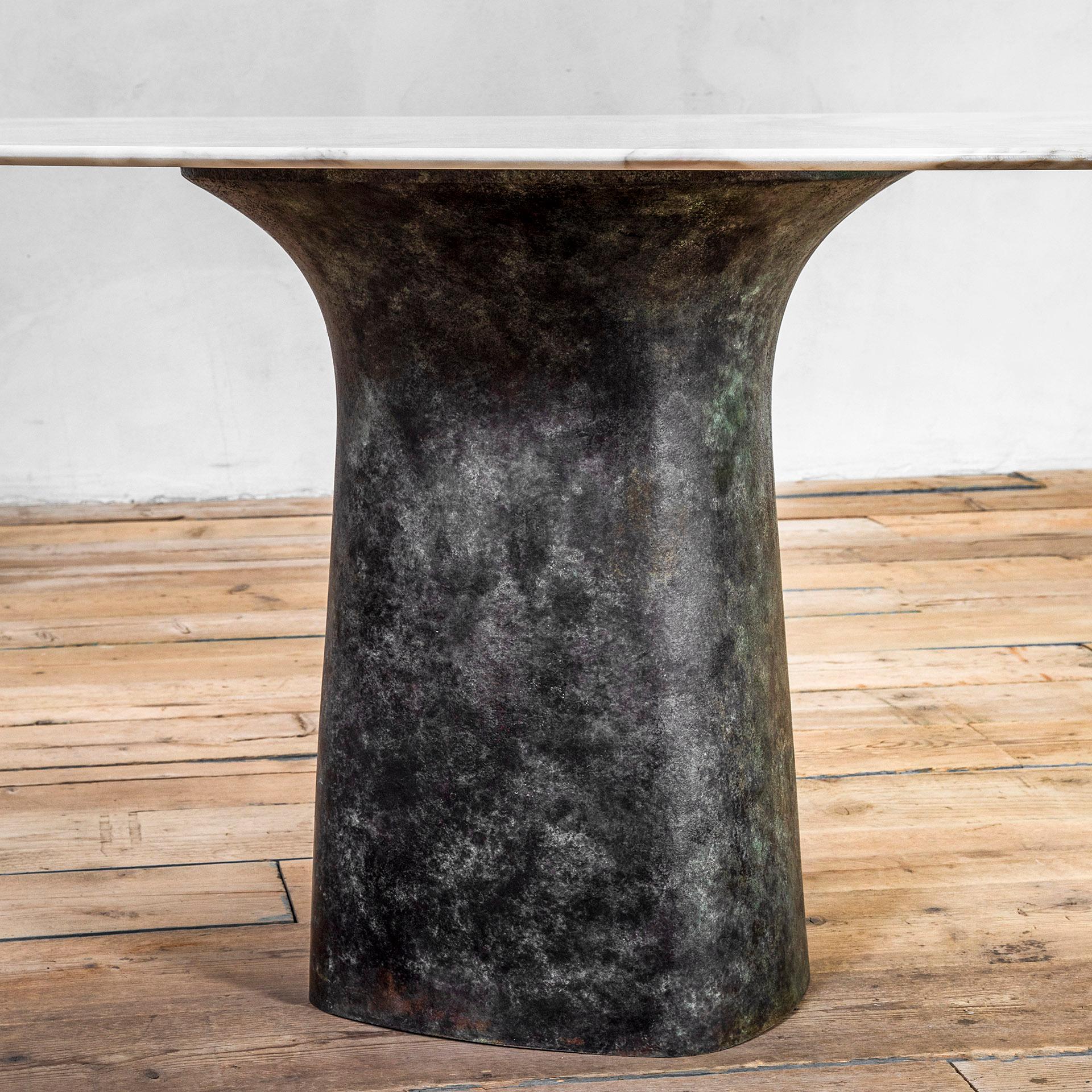 Late 20th Century 20th Century Angelo Mangiarotti and Chiara Campo Dining Table  For Sale