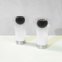 20th Century, Angelo Mangiarotti for Artemide Pair of Table Lamp mod. Saffo