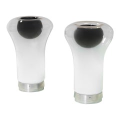 20th Century, Angelo Mangiarotti for Artemide Pair of Table Lamp mod. Saffo