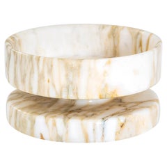 20th Century Angelo Mangiarotti Marble Centerpiece for Knoll '60s
