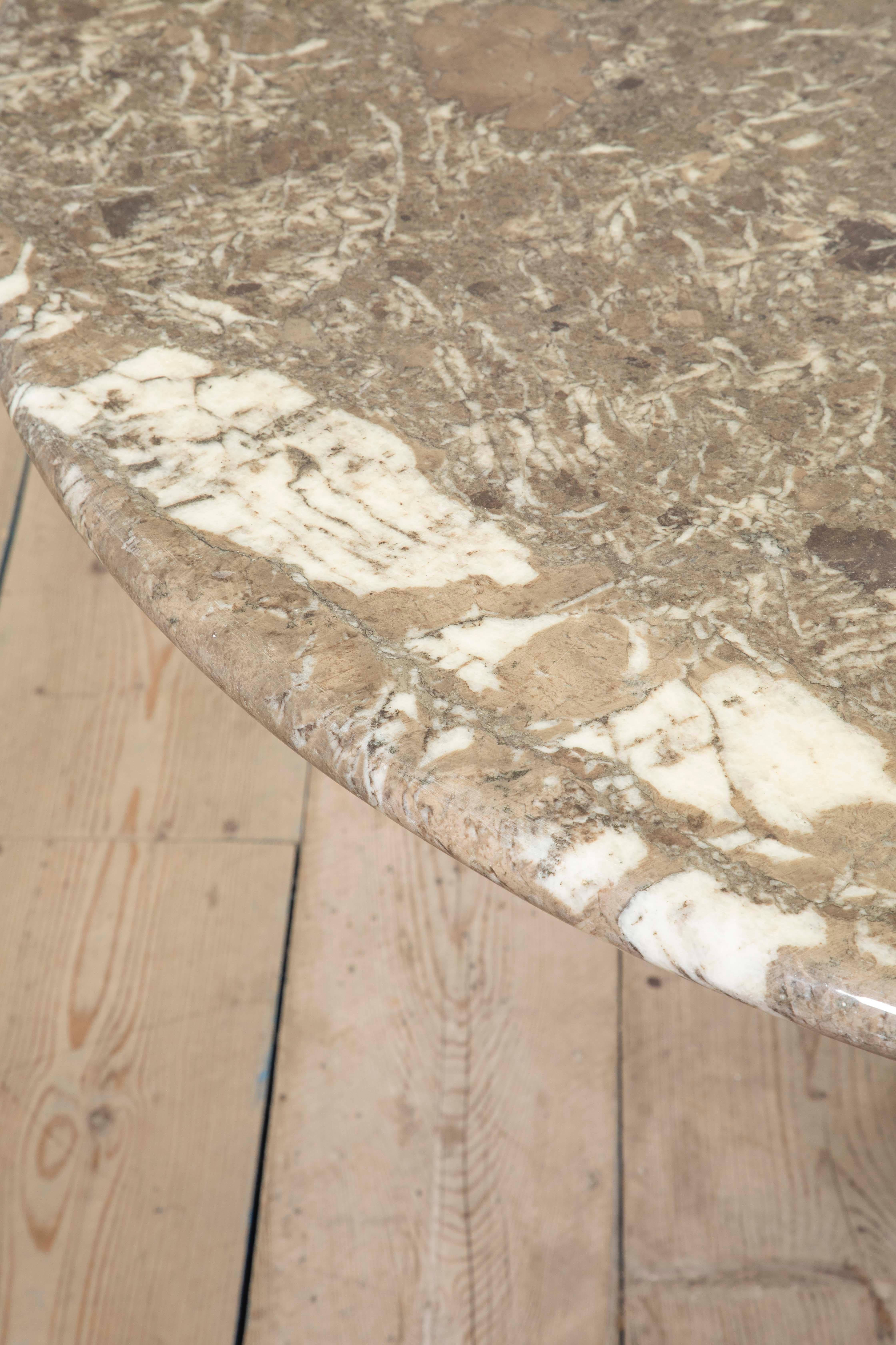 20e siècle, Angelo Mangiarotti Table de salle à manger en marbre mod. M1 en vente 3