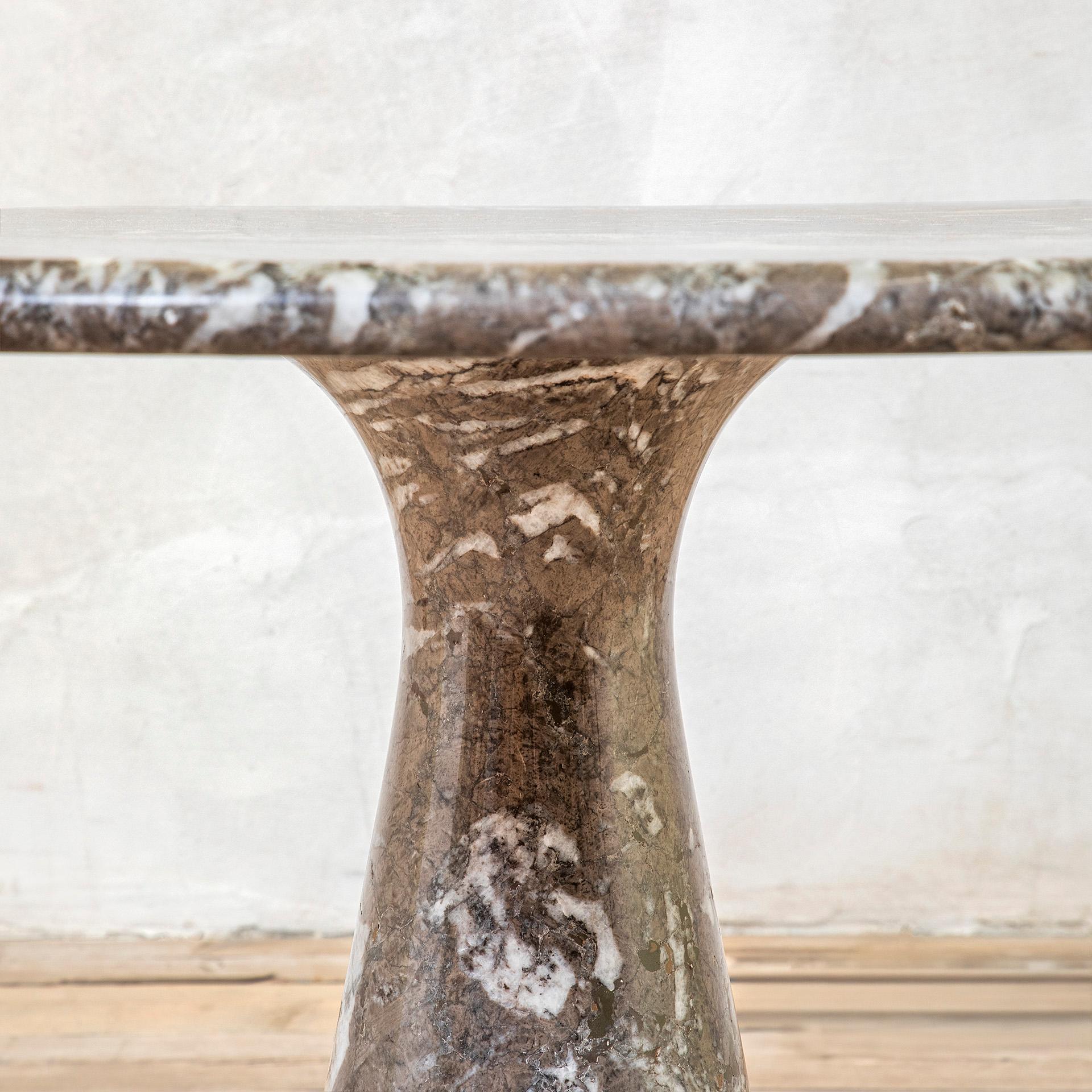 20th century, Angelo Mangiarotti Marble Dining Table mod. M1 en Bueno estado para la venta en Turin, Turin