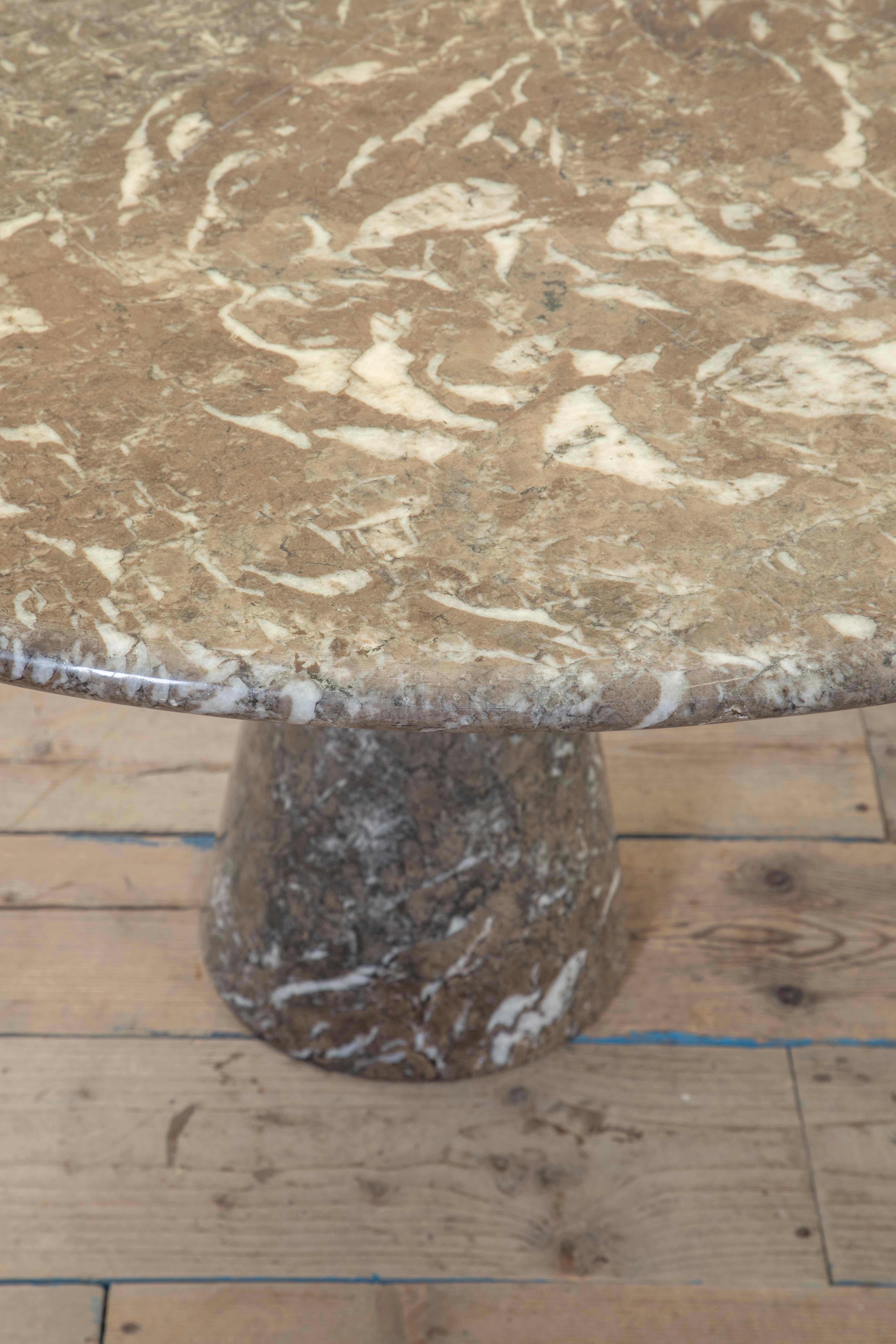 20e siècle, Angelo Mangiarotti Table de salle à manger en marbre mod. M1 en vente 2