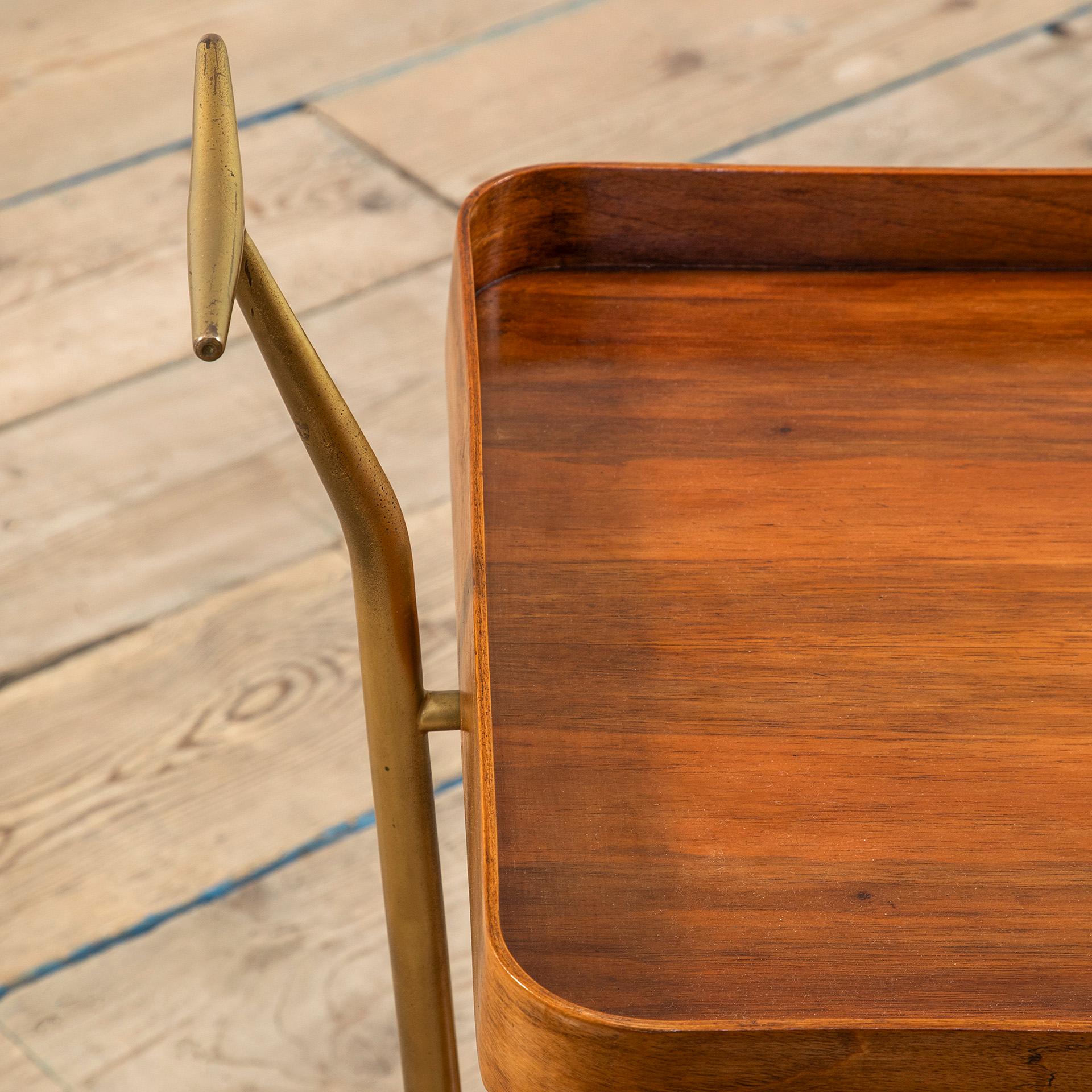 siglo XX, Angelo Ostuni Carro de madera años 60 Italian en venta