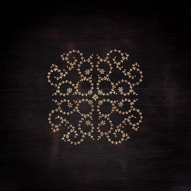 Ivory 20th Century Anglo-Indian Ebonised Centre Table For Sale
