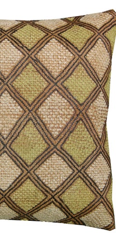 20th Century Antique Araffia Velvet Textile Pillow