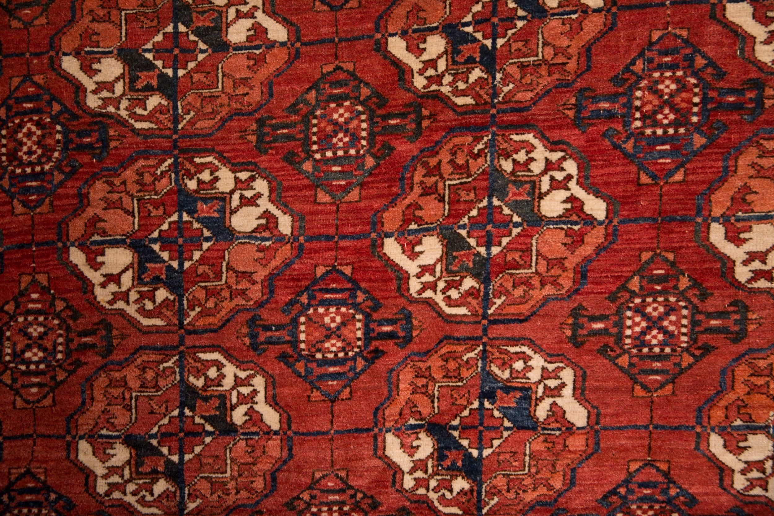 20th Century Antique Buchara Carpet Rug 1