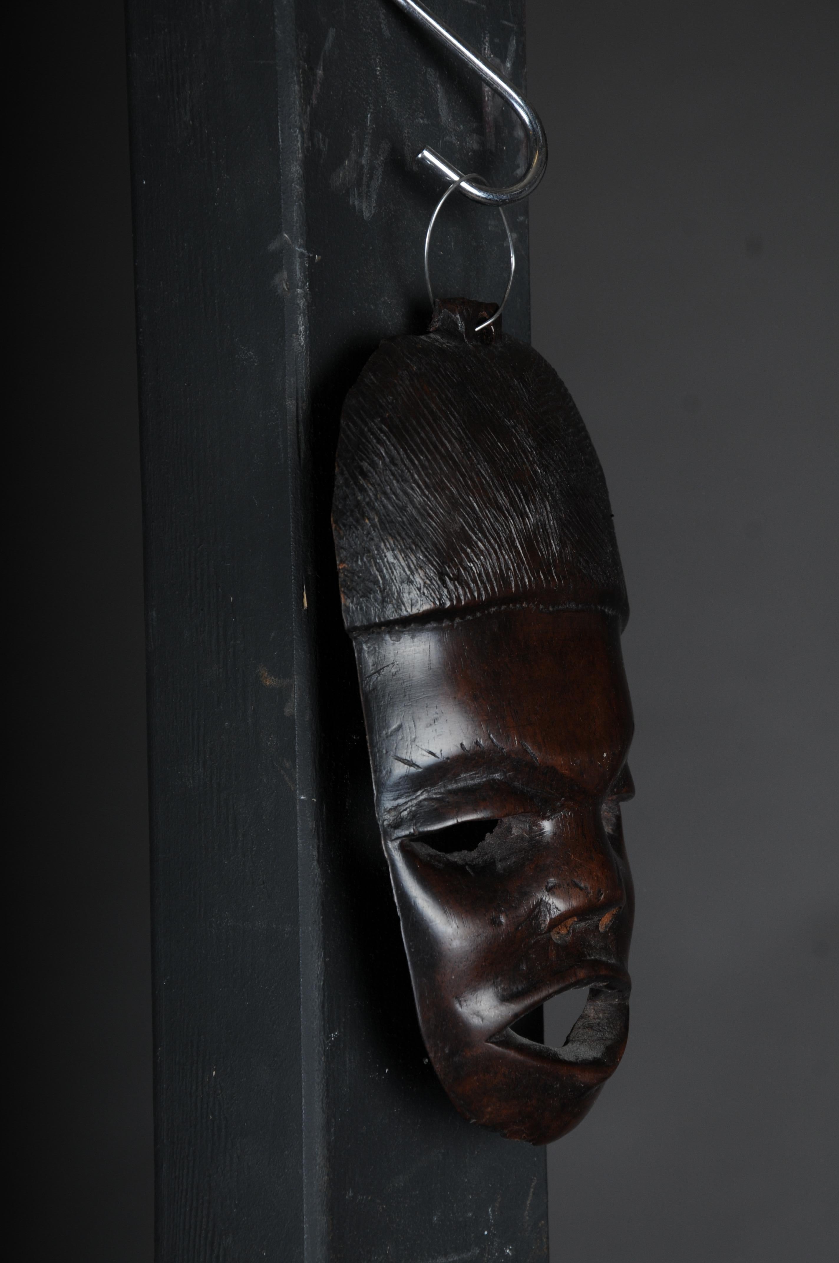 masque africain bois sculpte