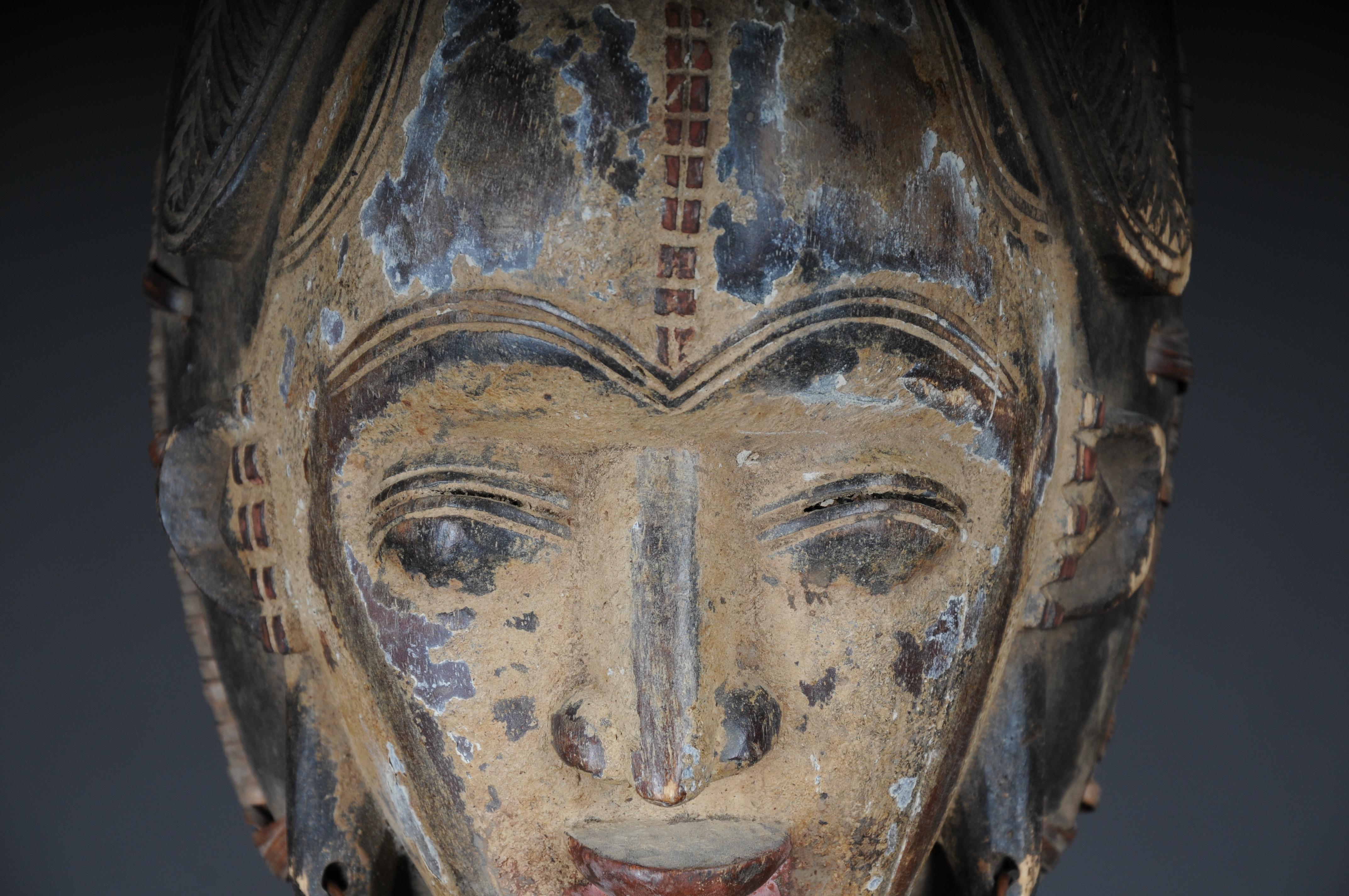 antique african masks