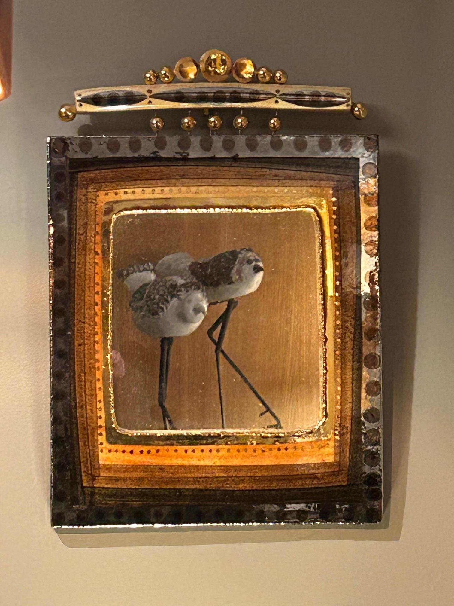 20th Century antique ceramic mirror by Georges Pelletier In Good Condition For Sale In Paris, FR