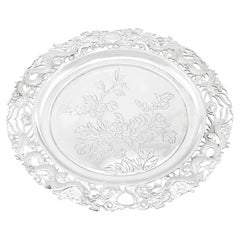 Salver d'exportation chinoise du 20ème siècle par Wing Fat