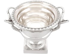 20th Century Antique Edwardian Sterling Silver Warwick Style Vase