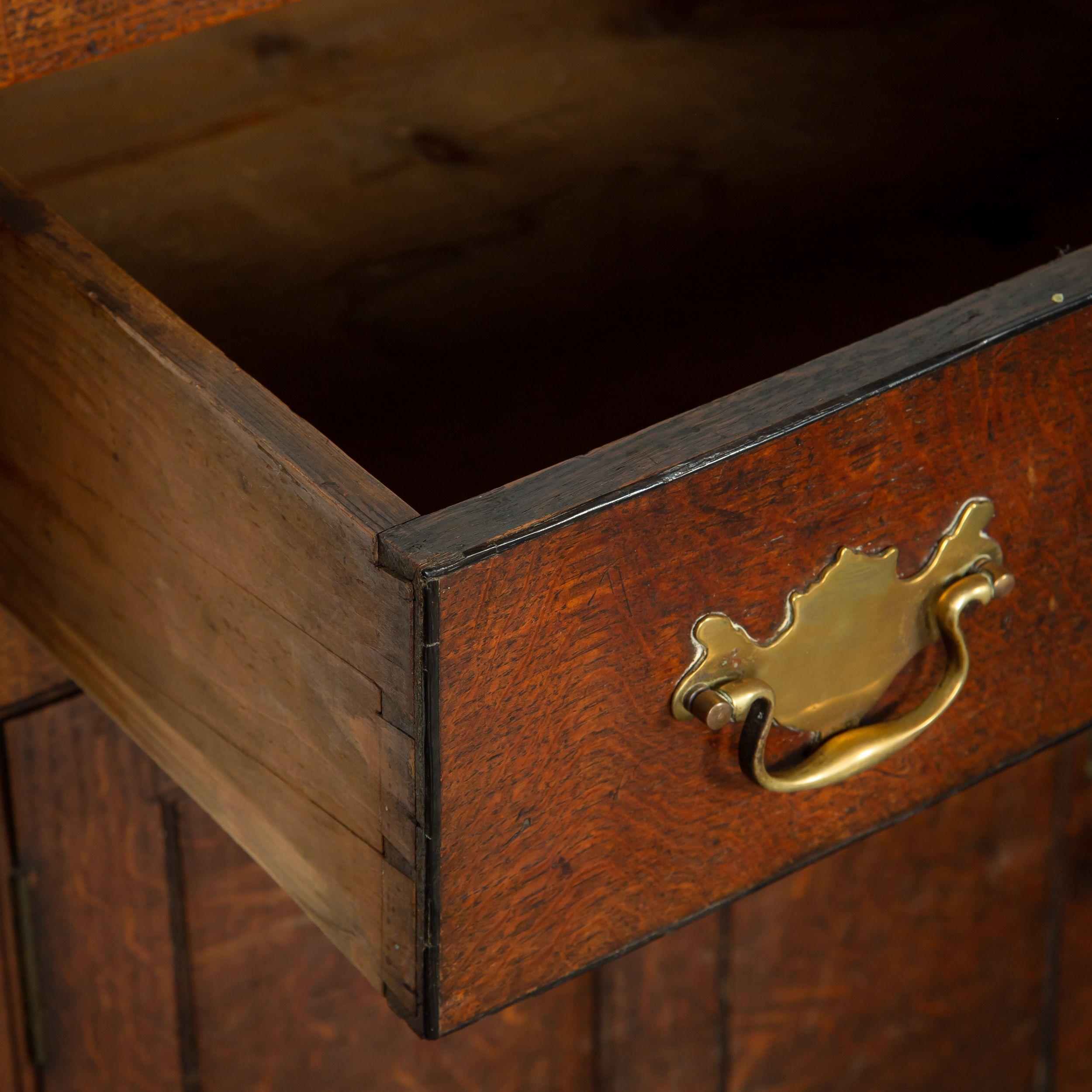 British 20th Century Antique Georgian Wood Sideboard For Sale