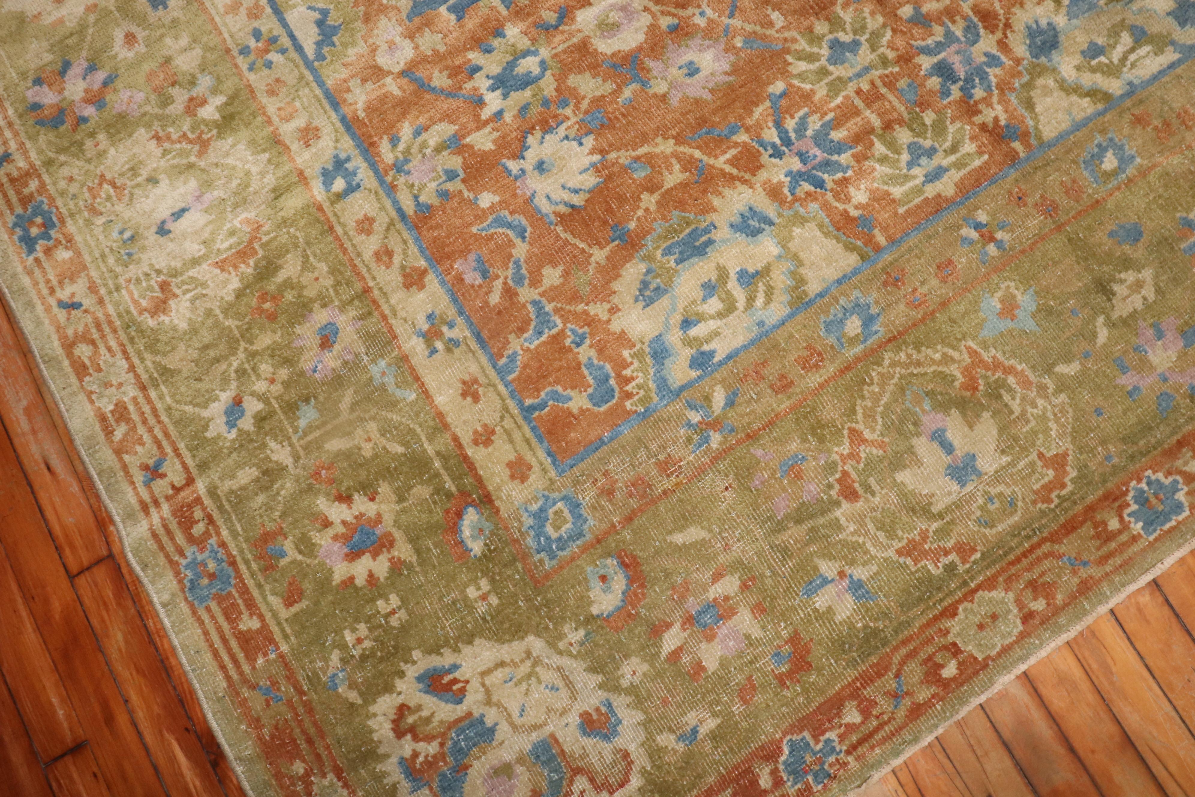  20th Century Antique Large Chinese Carpet For Sale 3