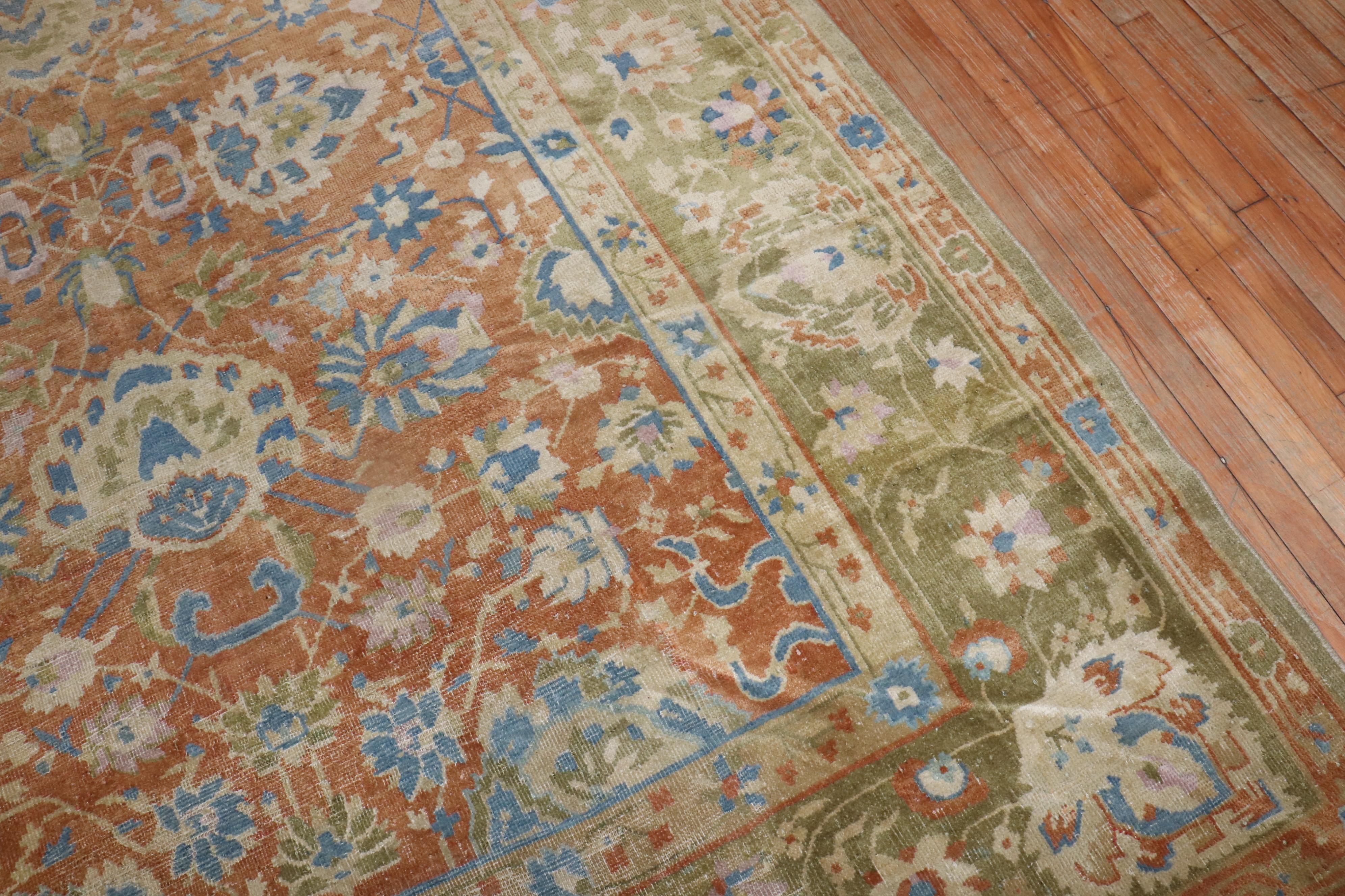  20th Century Antique Large Chinese Carpet For Sale 6