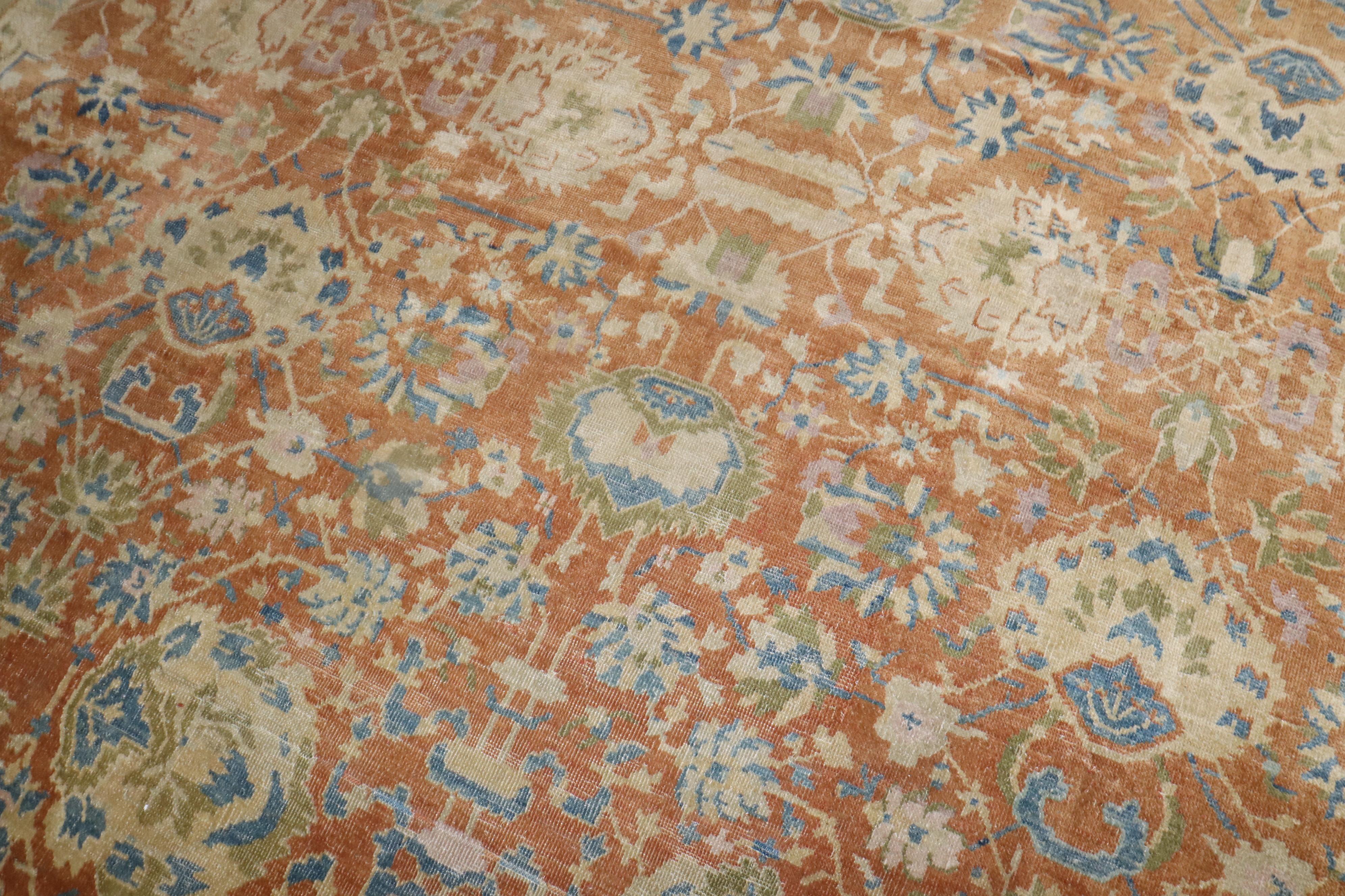  20th Century Antique Large Chinese Carpet For Sale 1